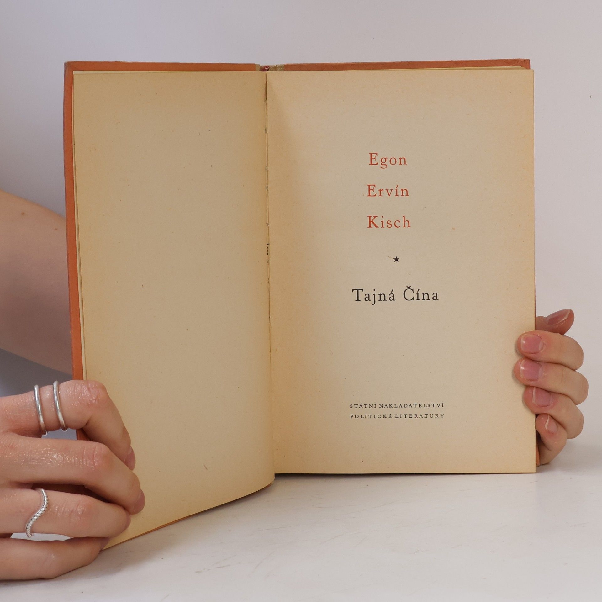 Egon Erwin Kisch Tajná Čína