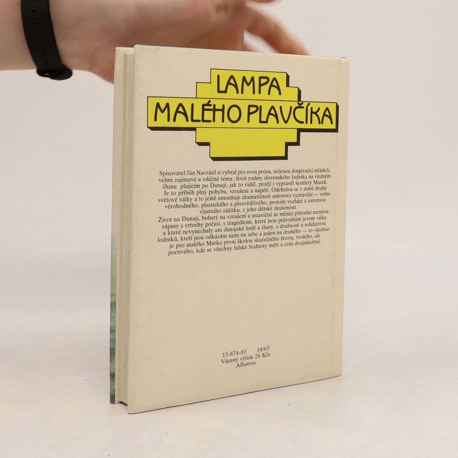 Ján Navrátil Lampa malého plavčíka