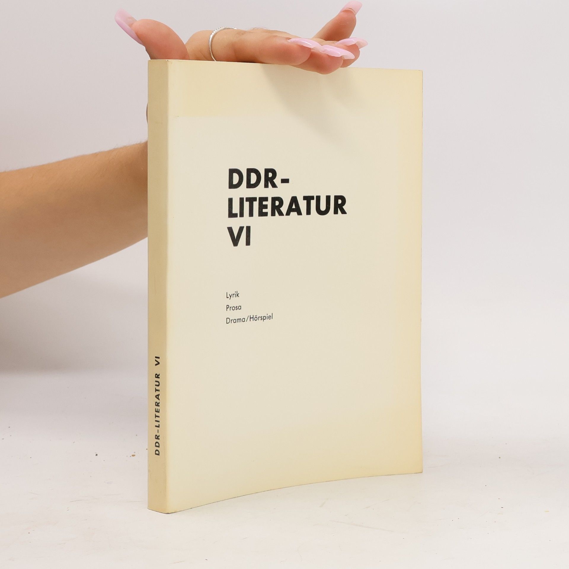 DDR Literatur VI