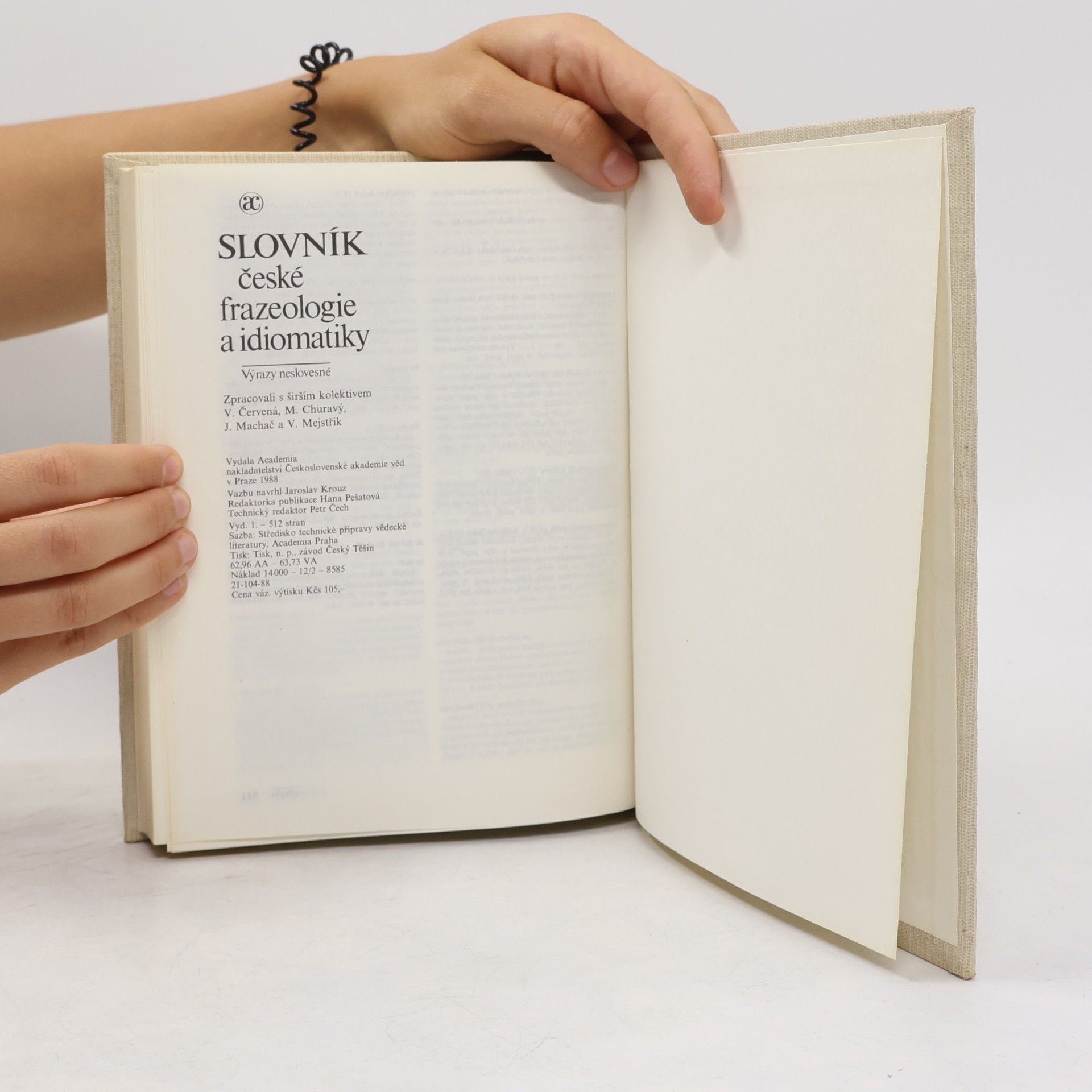 František Čermák (jazykovedec) Slovník české frazeologie a idiomatiky. Výrazy neslovesné