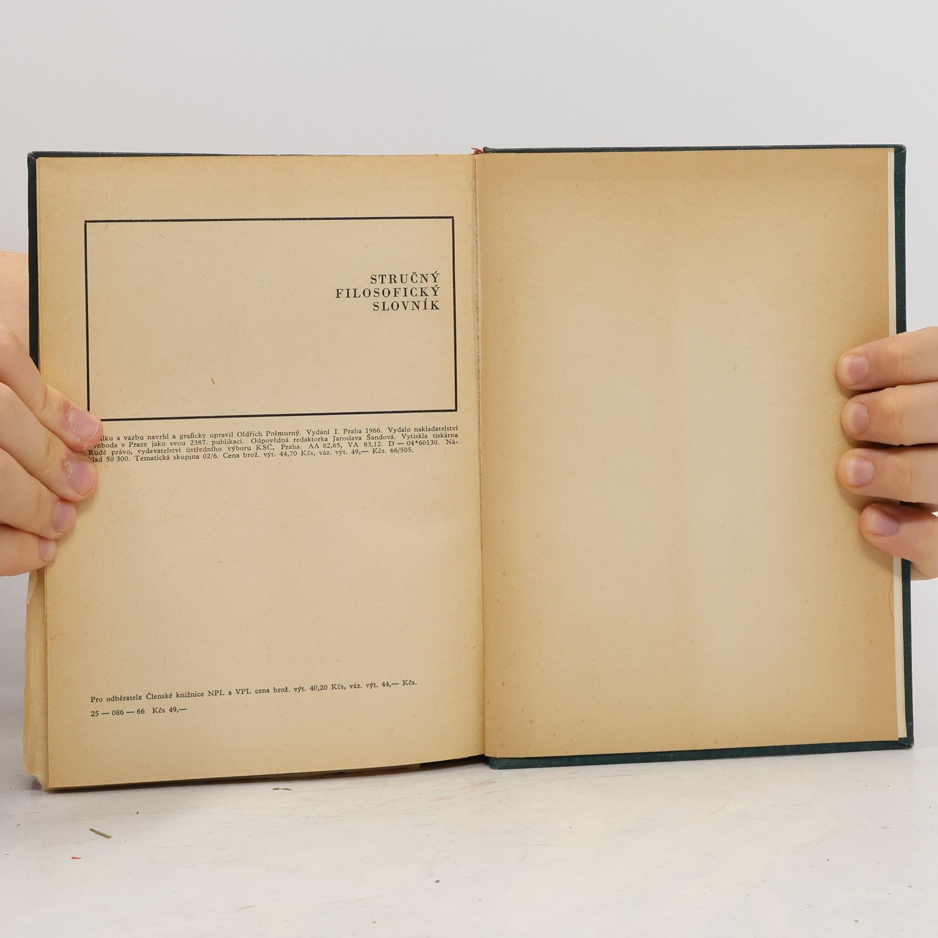 Various authors Stručný filosofický slovník