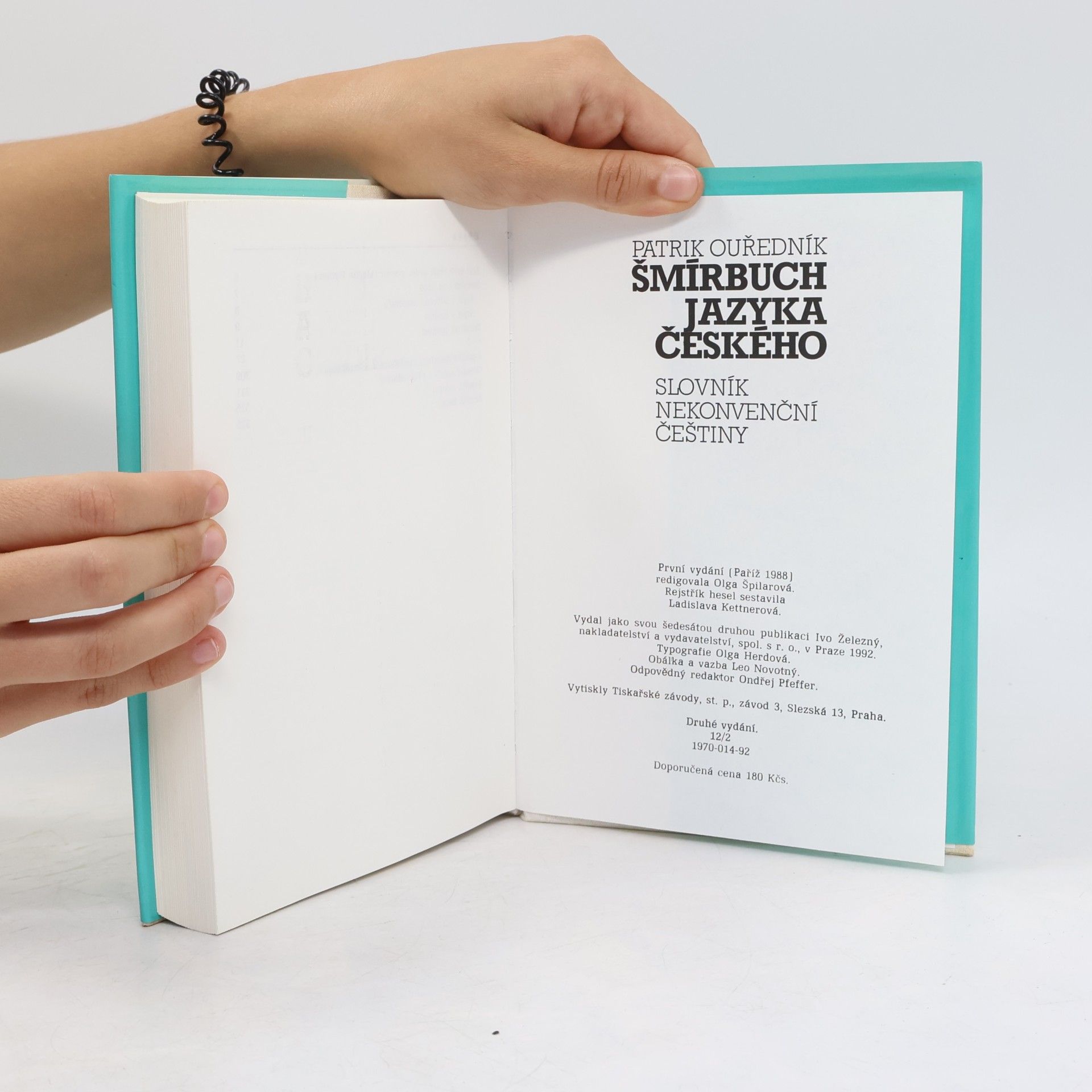 Patrik Ouředník Šmírbuch jazyka českého