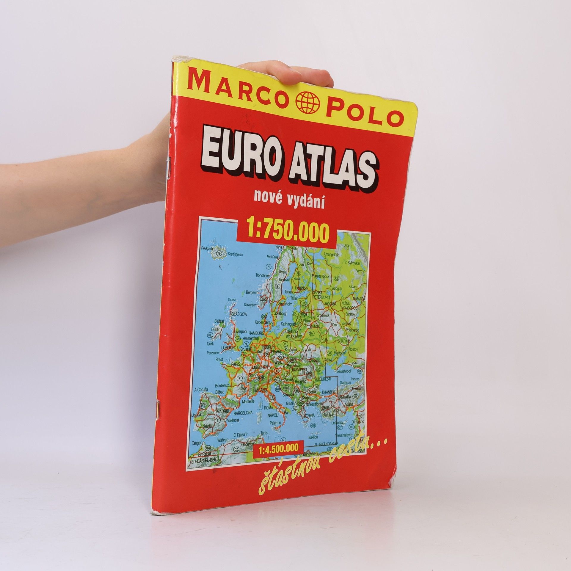 Kolektív autorov Euro Atlas 1:750 000