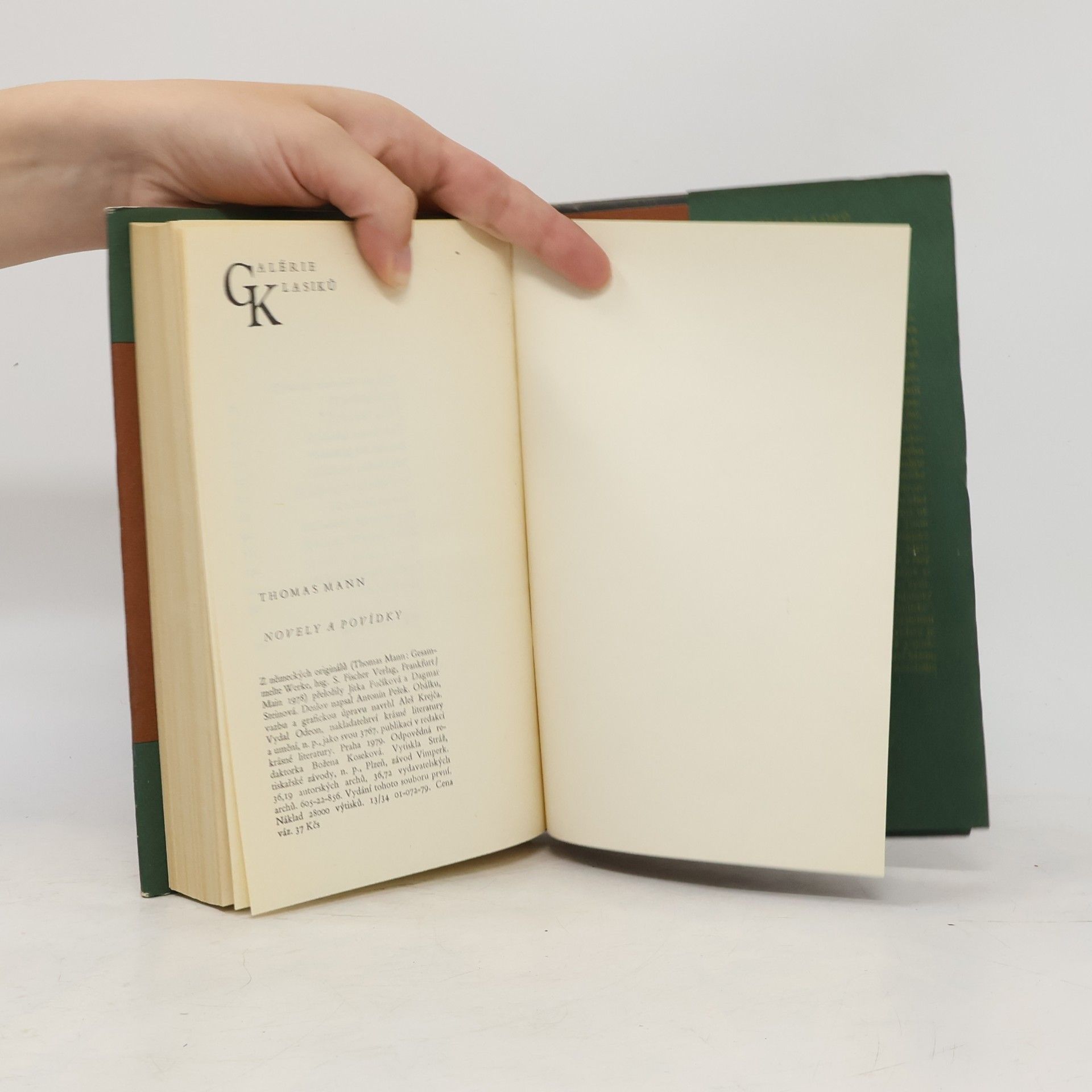 Thomas Mann Novely a povídky