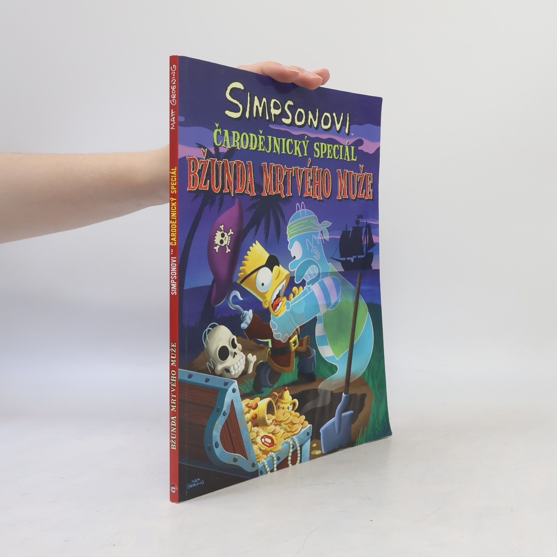 Matt Groening Simpsonovi. Čarodějnický speciál. Bžunda mrtvého muže
