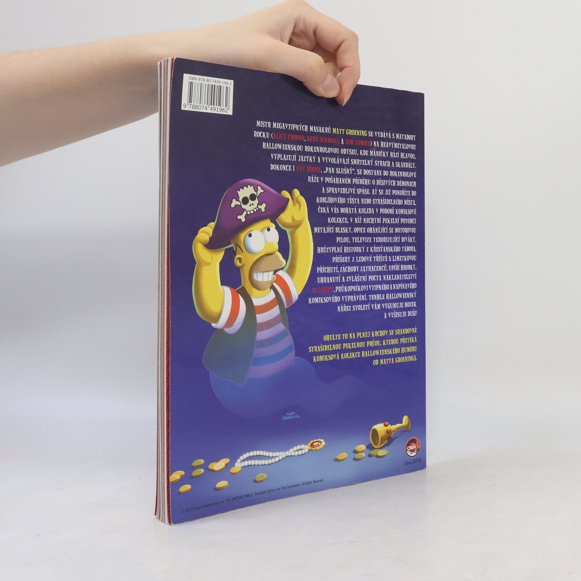 Matt Groening Simpsonovi. Čarodějnický speciál. Bžunda mrtvého muže