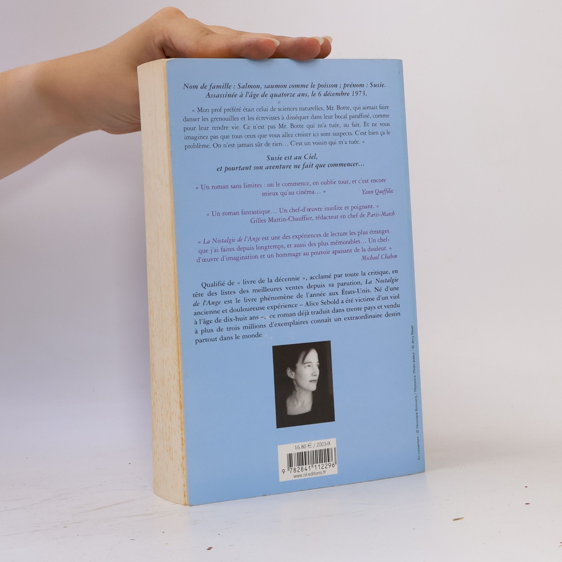 Alice Sebold La nostalgie de l'ange