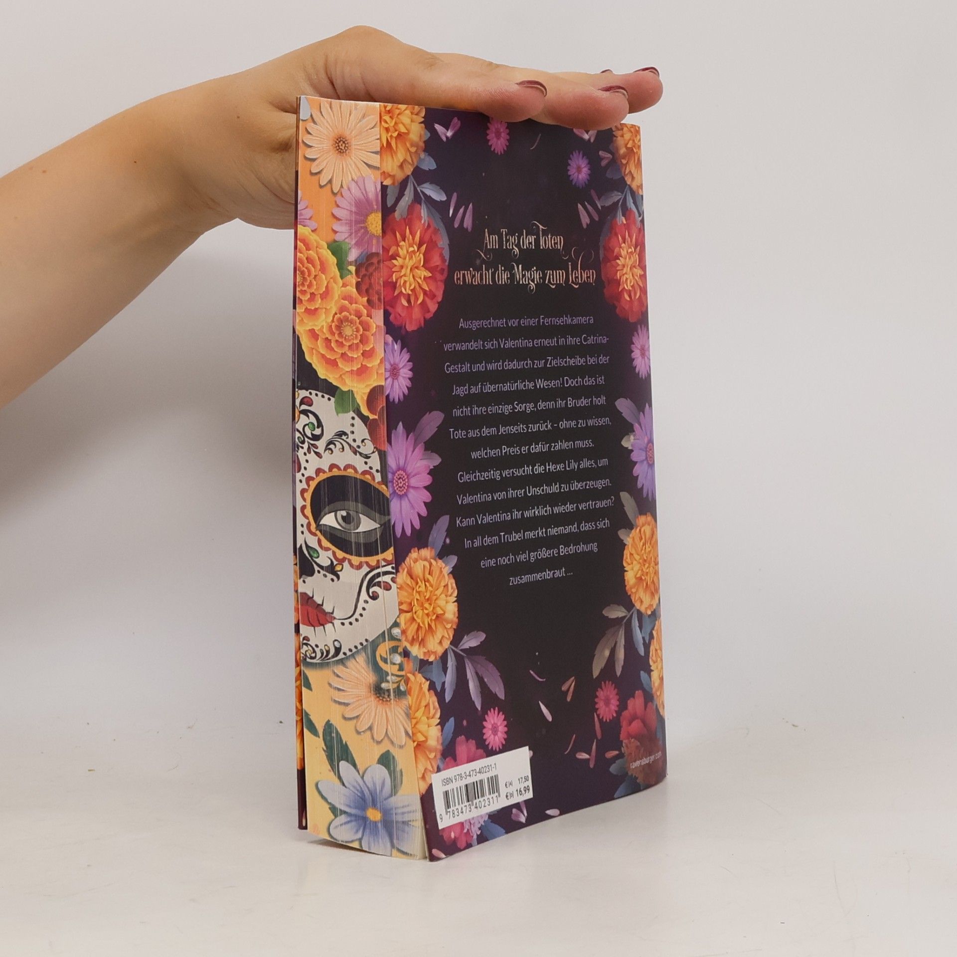 Sandra Grauer Flowers & Bones, Band 2: Kuss der Catrina (Limitierte Auflage mit Farbschnitt!)