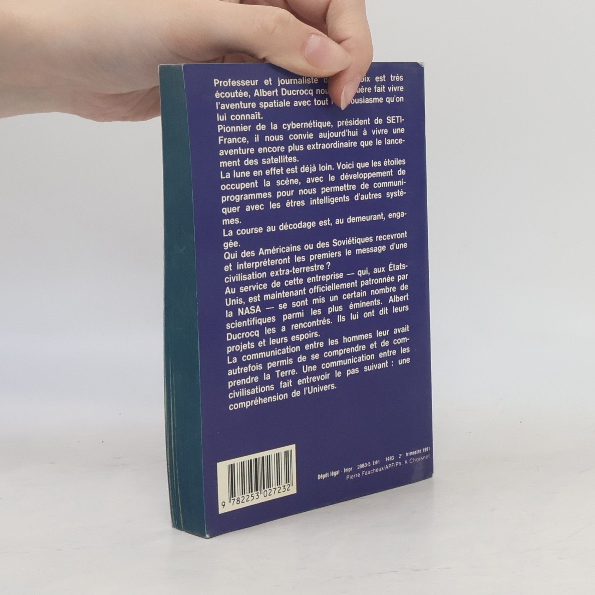 Albert Ducrocq Le Livre de poche - 5533: La Chaîne Bleue