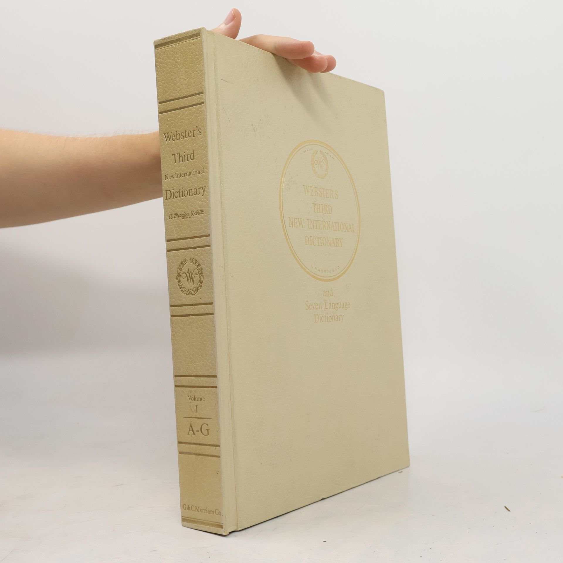 Noah Webster Webster's Third New International Dictionary of the English Language, Volume 1: A-G