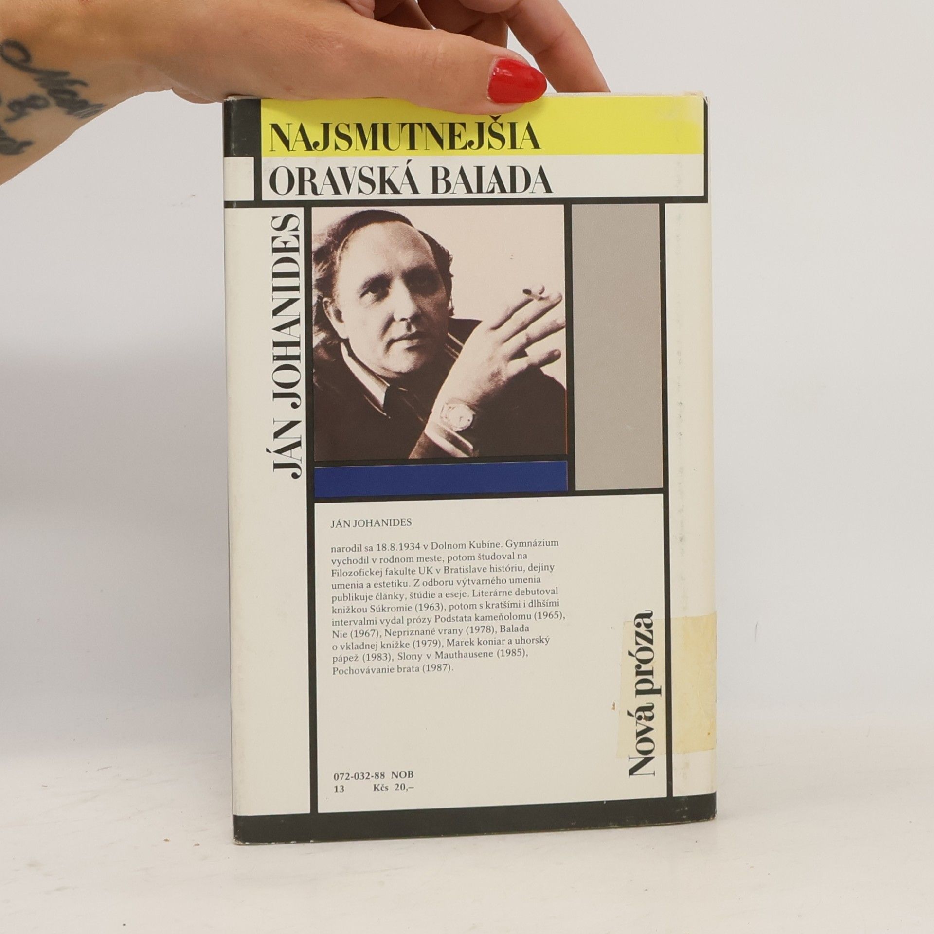 Ján Johanides Najsmutnejšia oravská balada