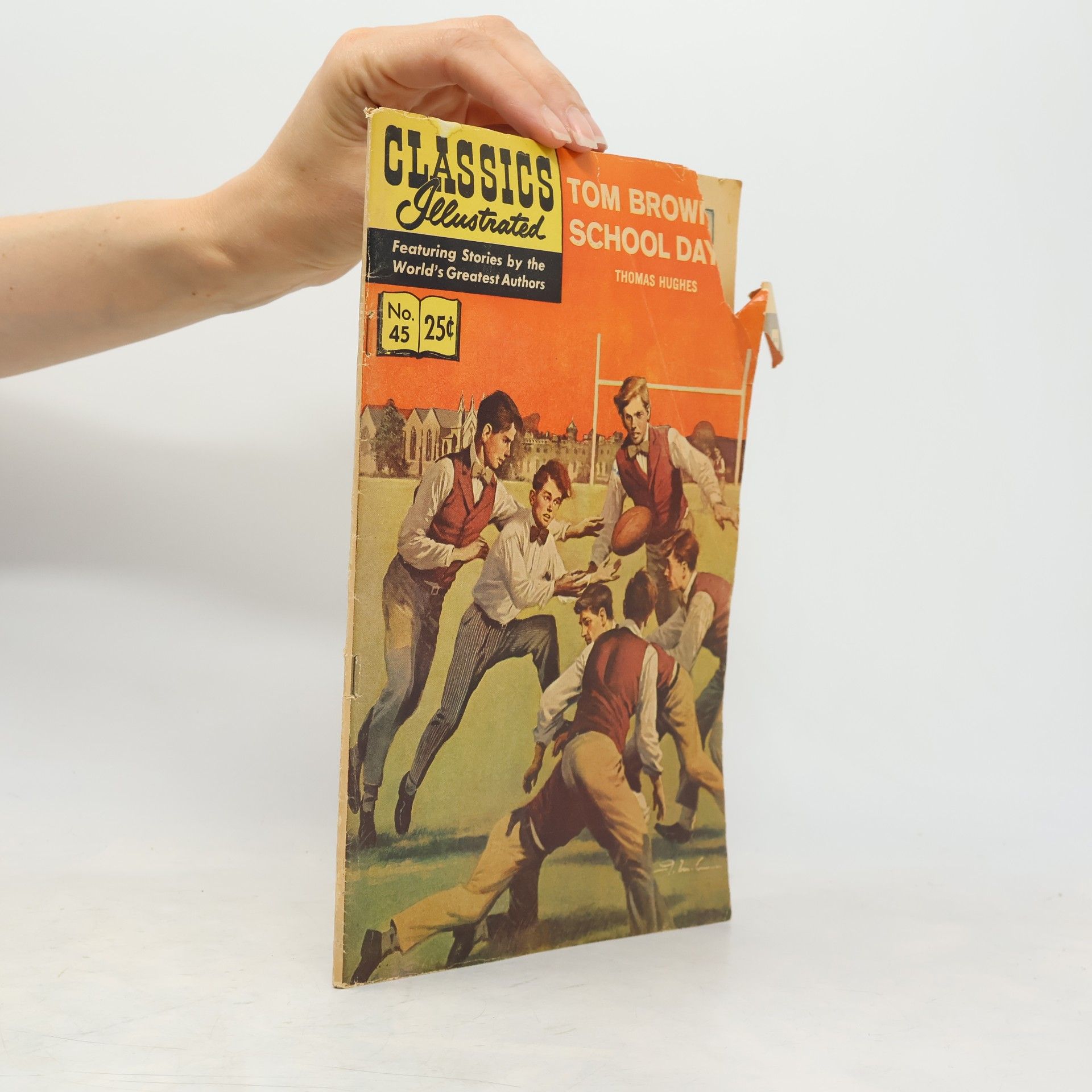 Classics Illustrated 45. Tom Brown's School Days