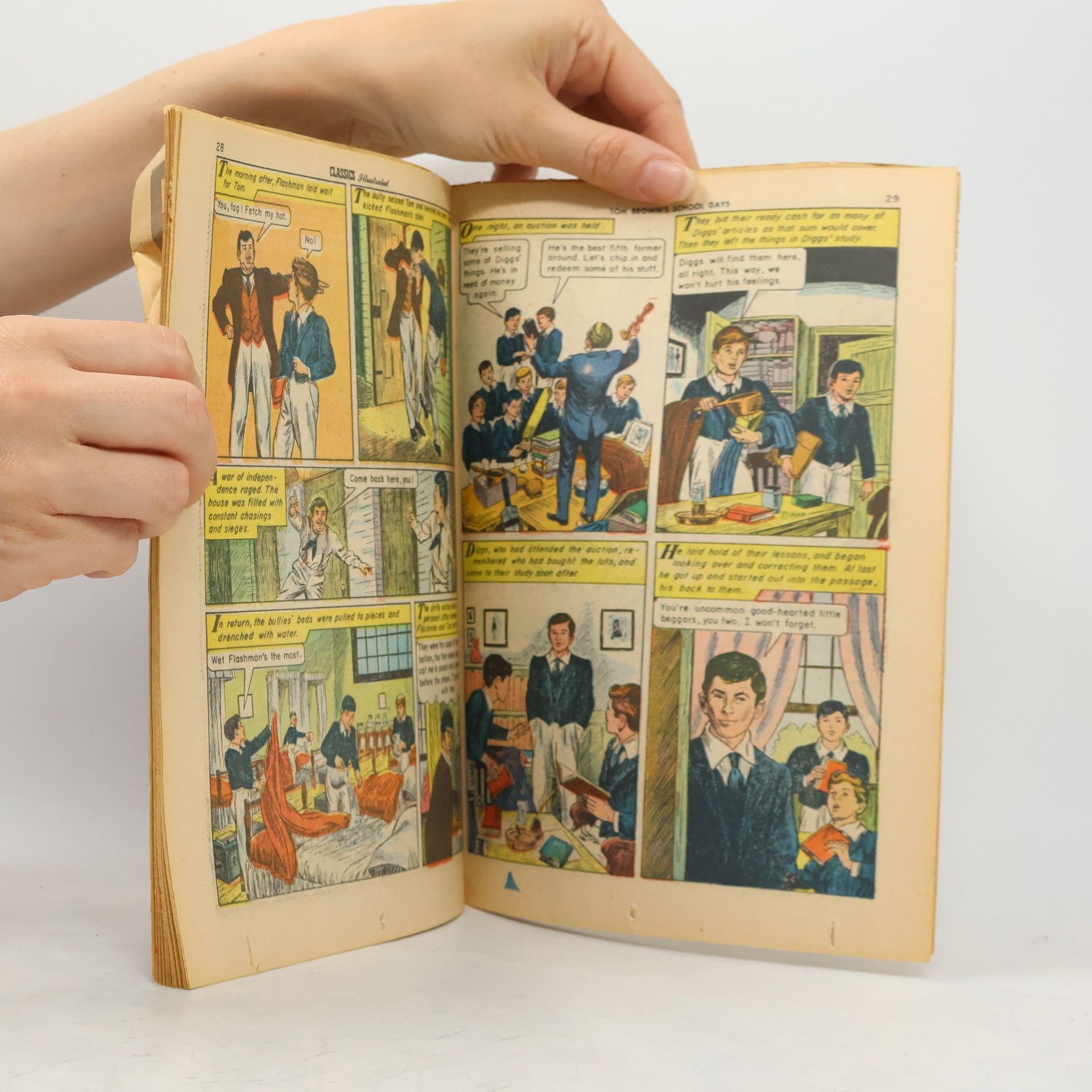 Thomas Parke Hughes Classics Illustrated 45. Tom Brown's School Days