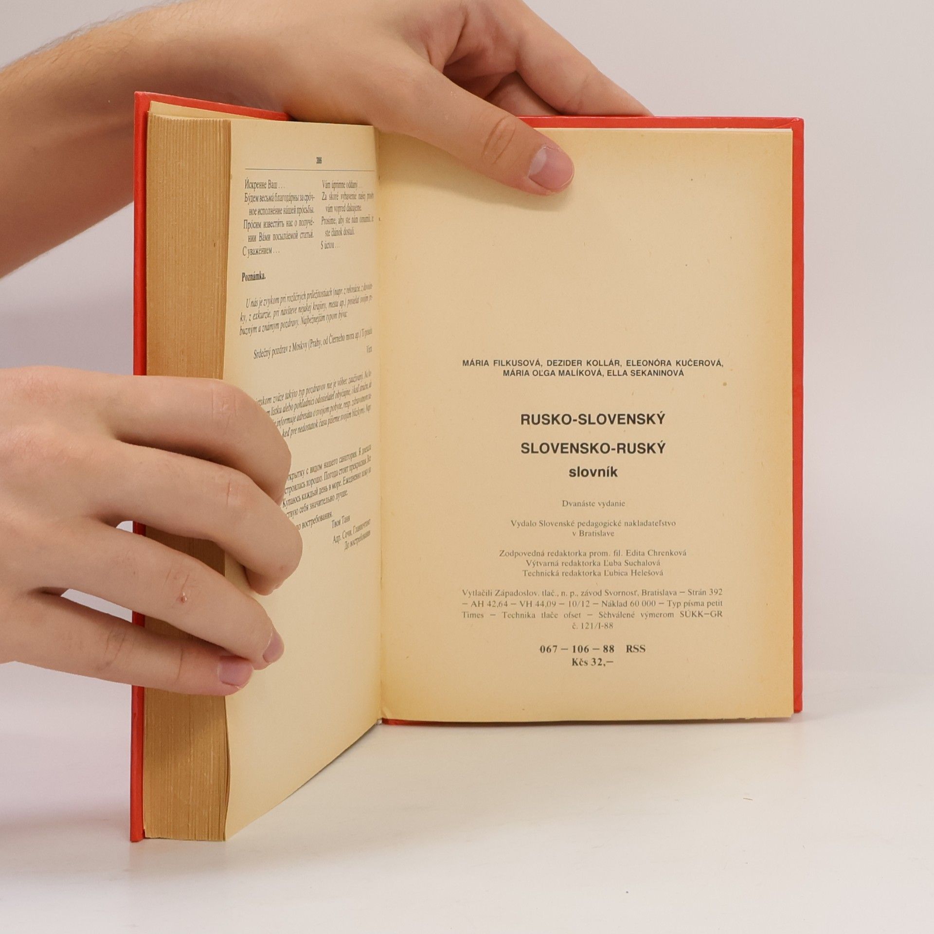 Autorenkollektiv Rusko-slovenský a slovensko-ruský slovník