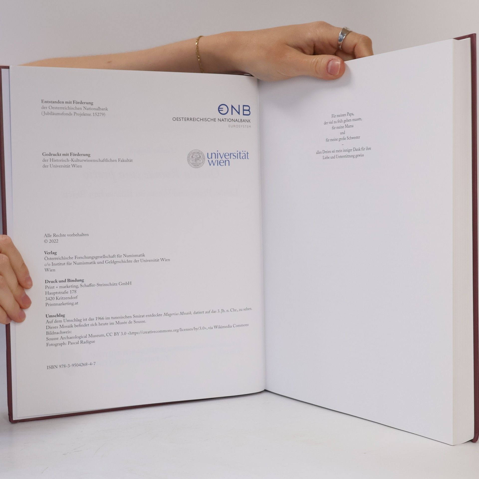 Mareike Tonisch Veröffentlichungen des Instituts für Numismatik: Omnia Romae Cum Pretio