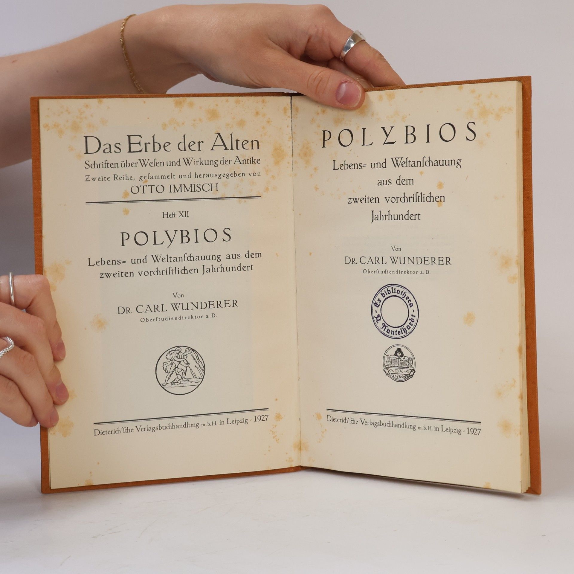 Carl Wunderer Polybios
