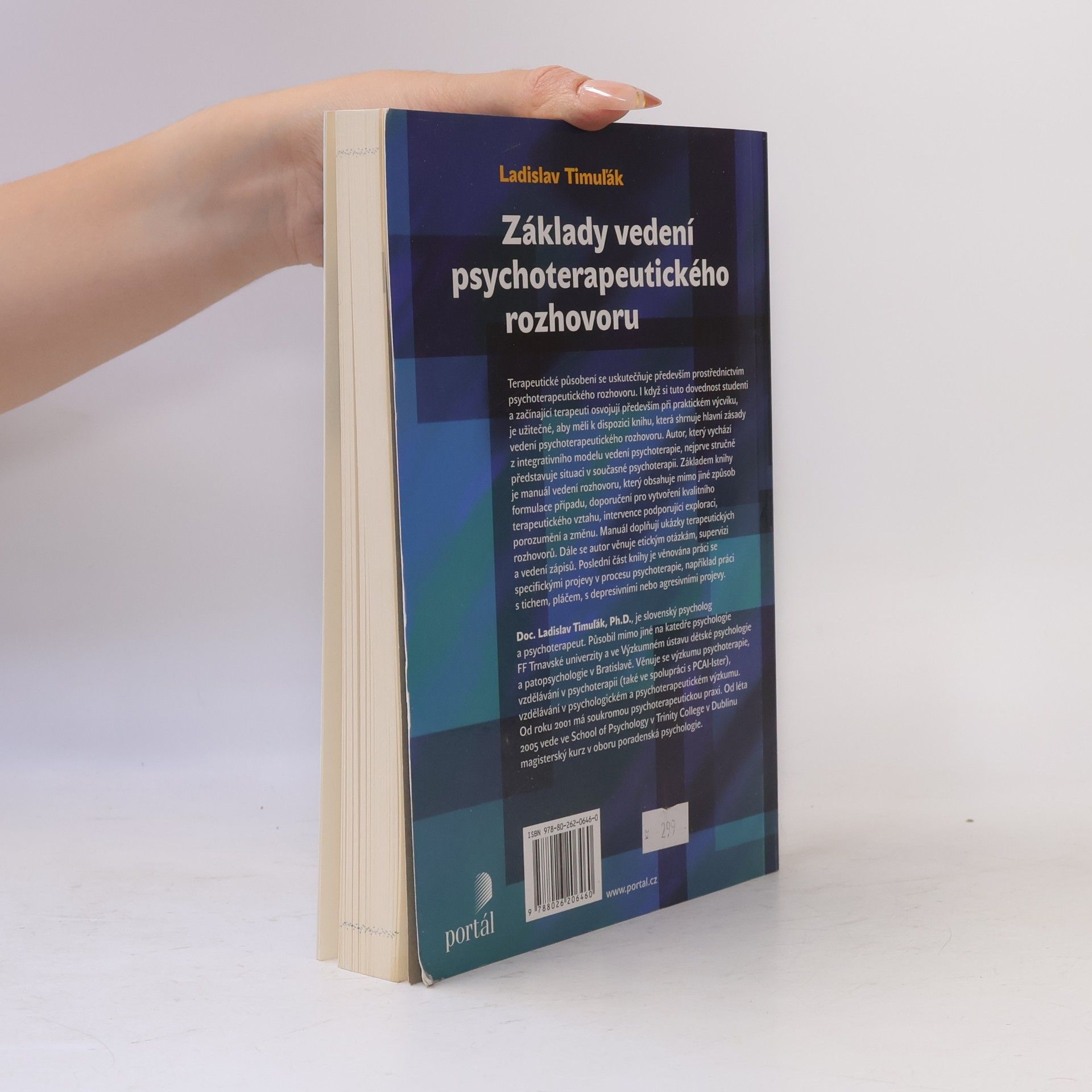 Ladislav Timuľák Základy vedení psychoterapeutického rozhovoru : integrativní rámec