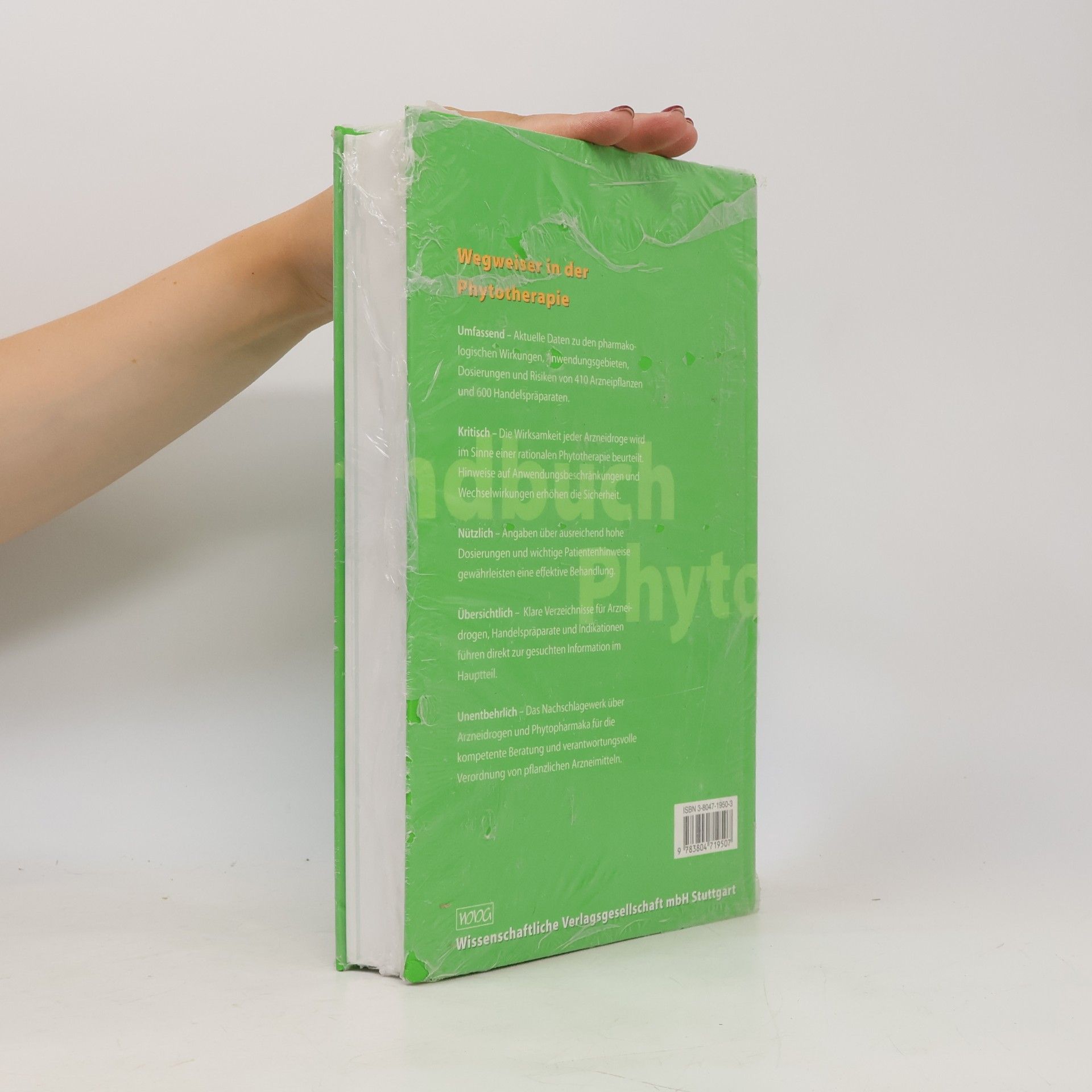 Christof Jänicke Handbuch Phytotherapie