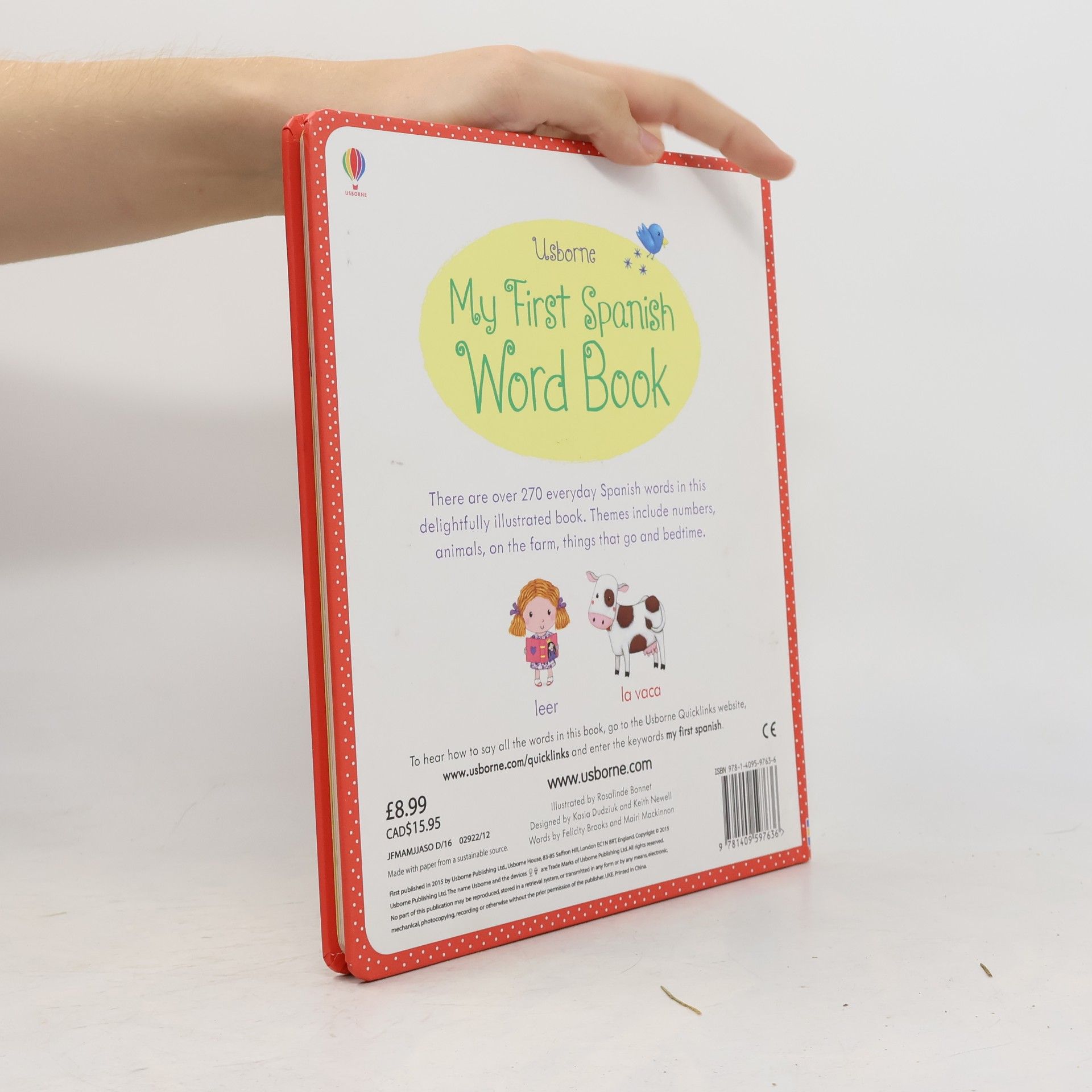 Felicity Brooks My First Spanish Word Book
