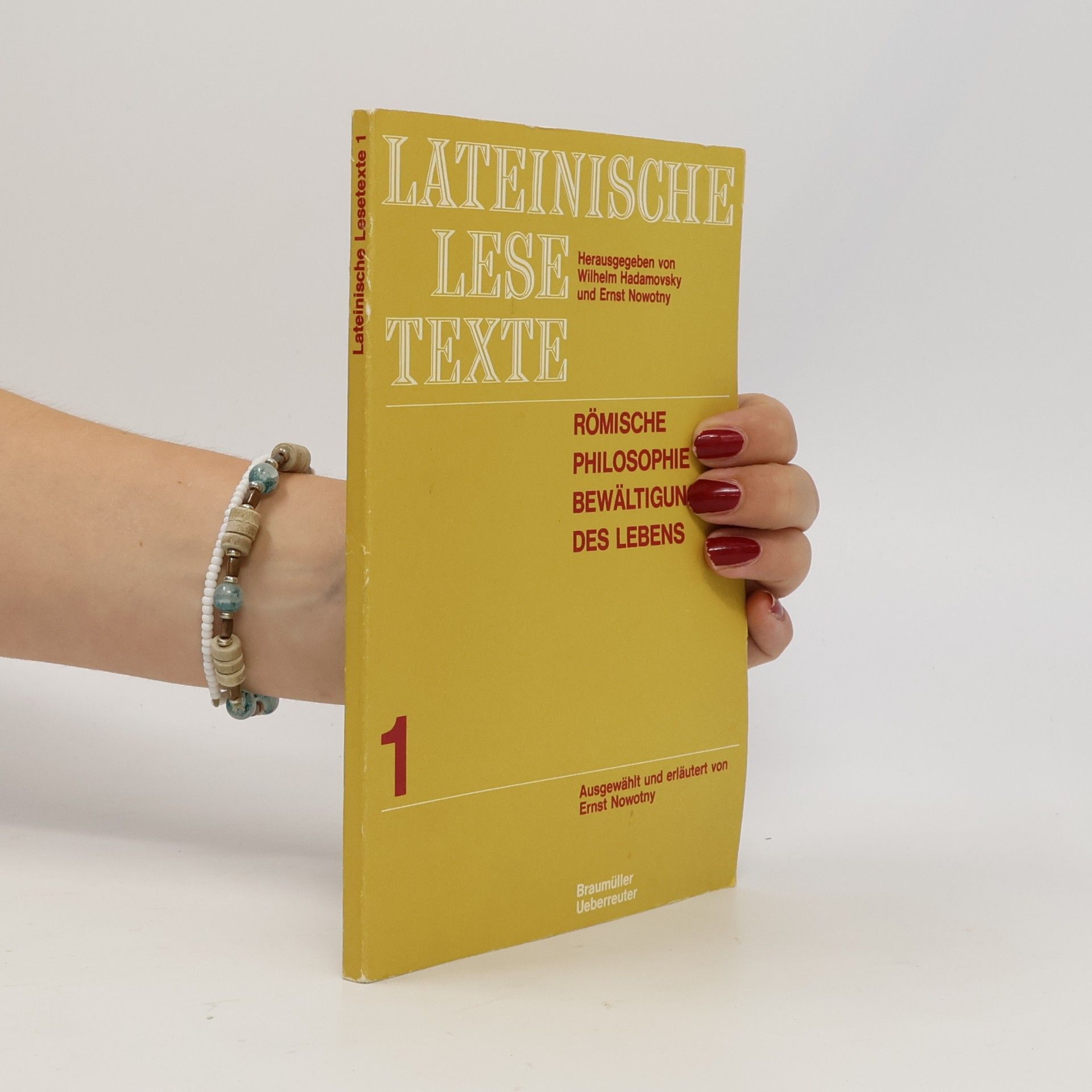 Wilhelm Hadamovsky Lateinische Lesetexte 1