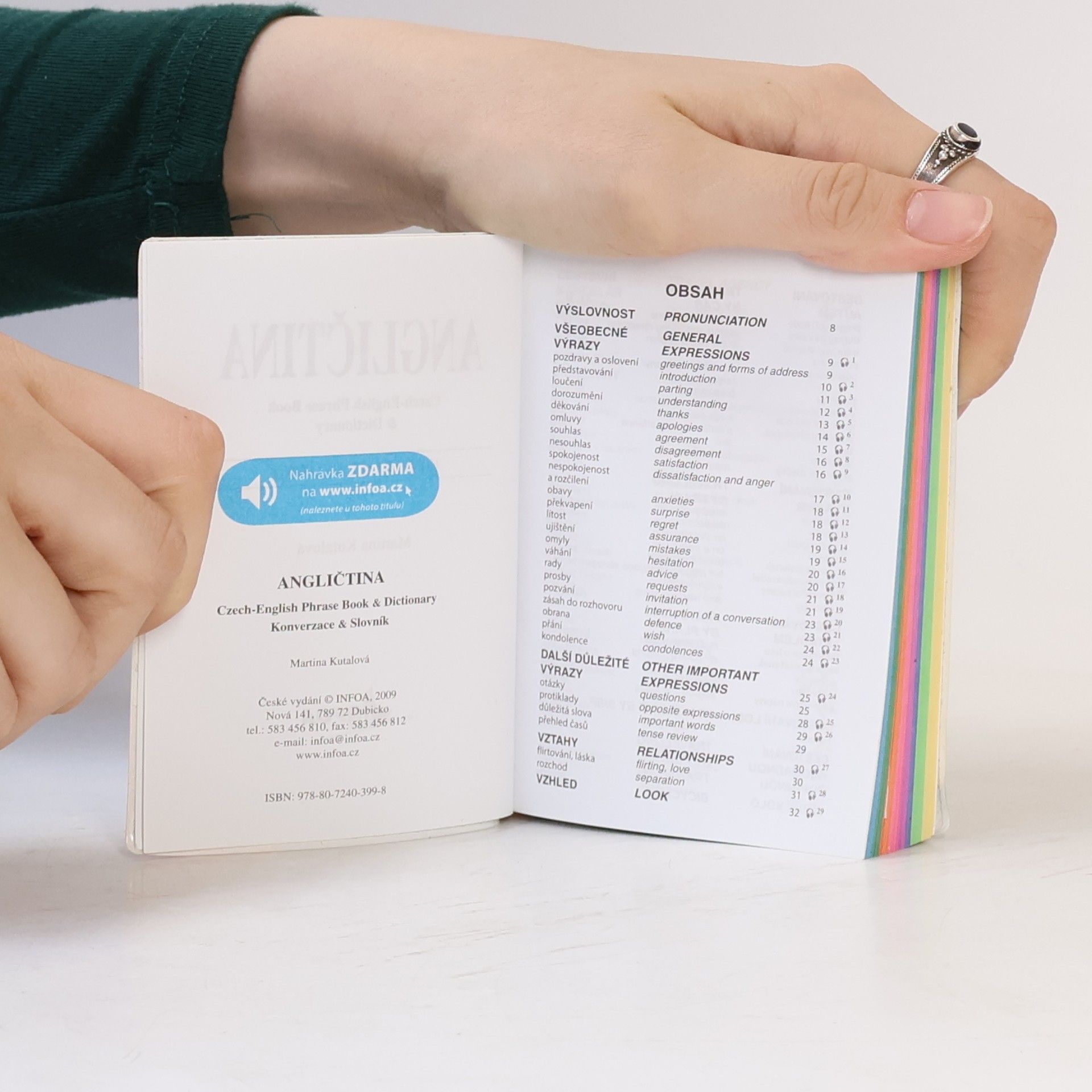 Martina Kutalová Angličtina. Czech-English Phrase Book & Dictionary. Konverzace & slovník