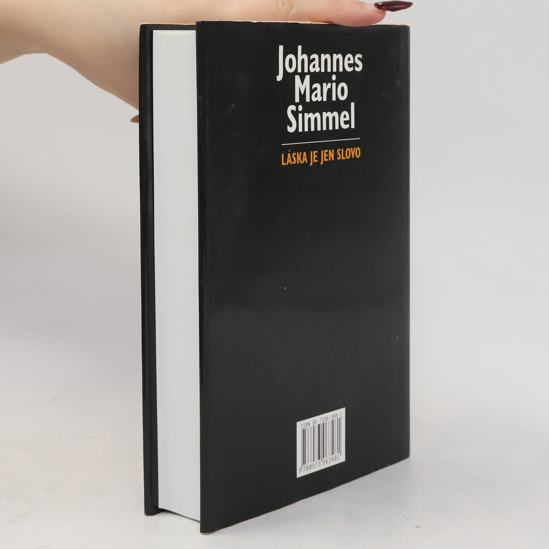 Johannes Mario Simmel Láska je jen slovo