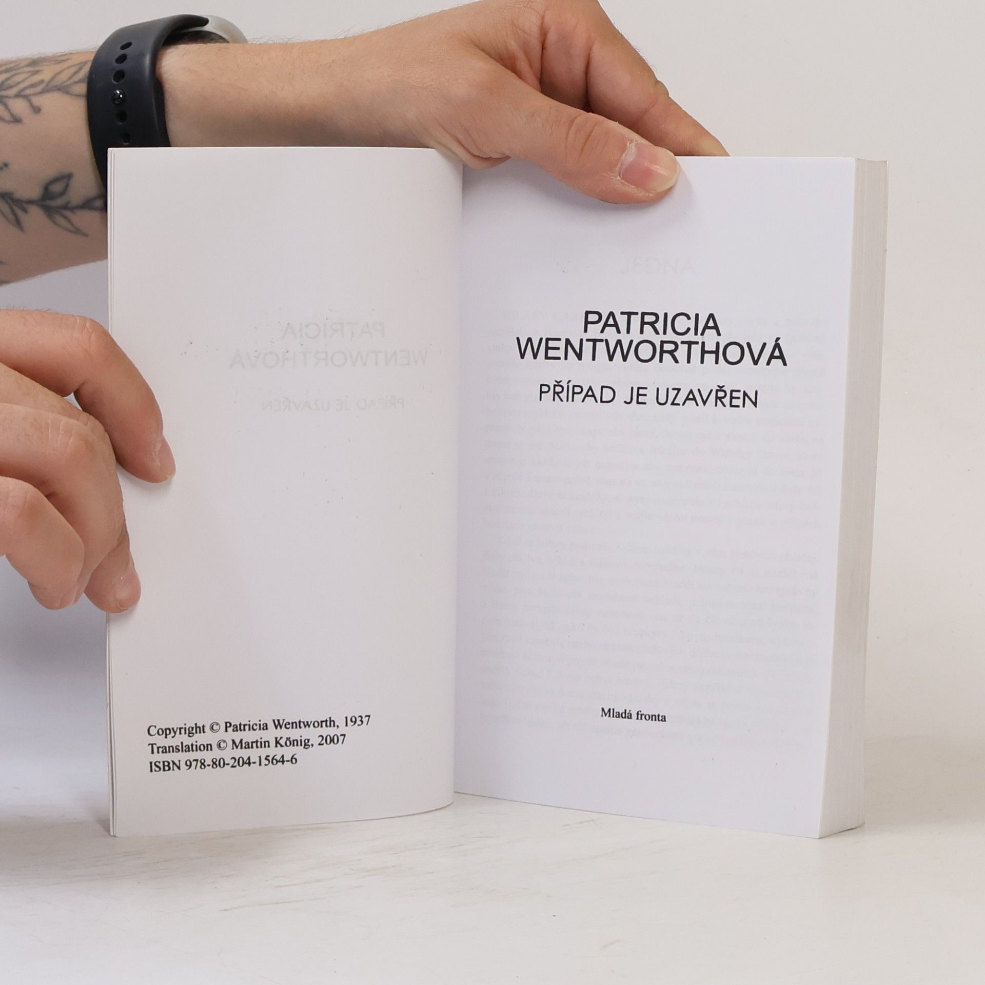 Patricia Wentworth Případ je uzavřen
