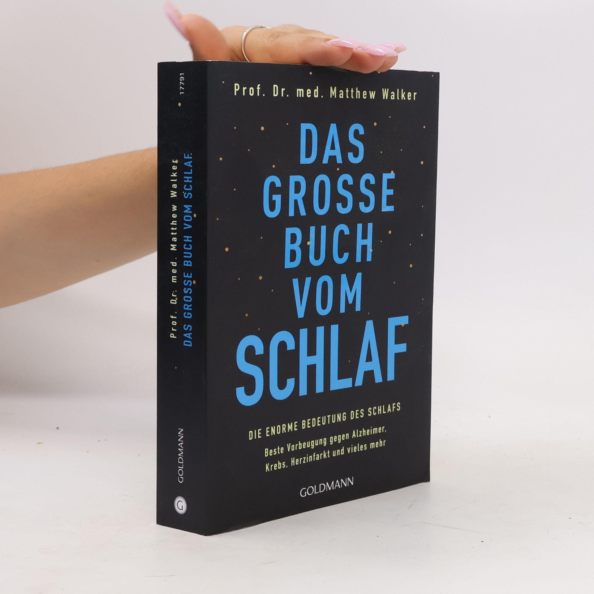 Matthew Walker Das gross Buch vom Schlaf