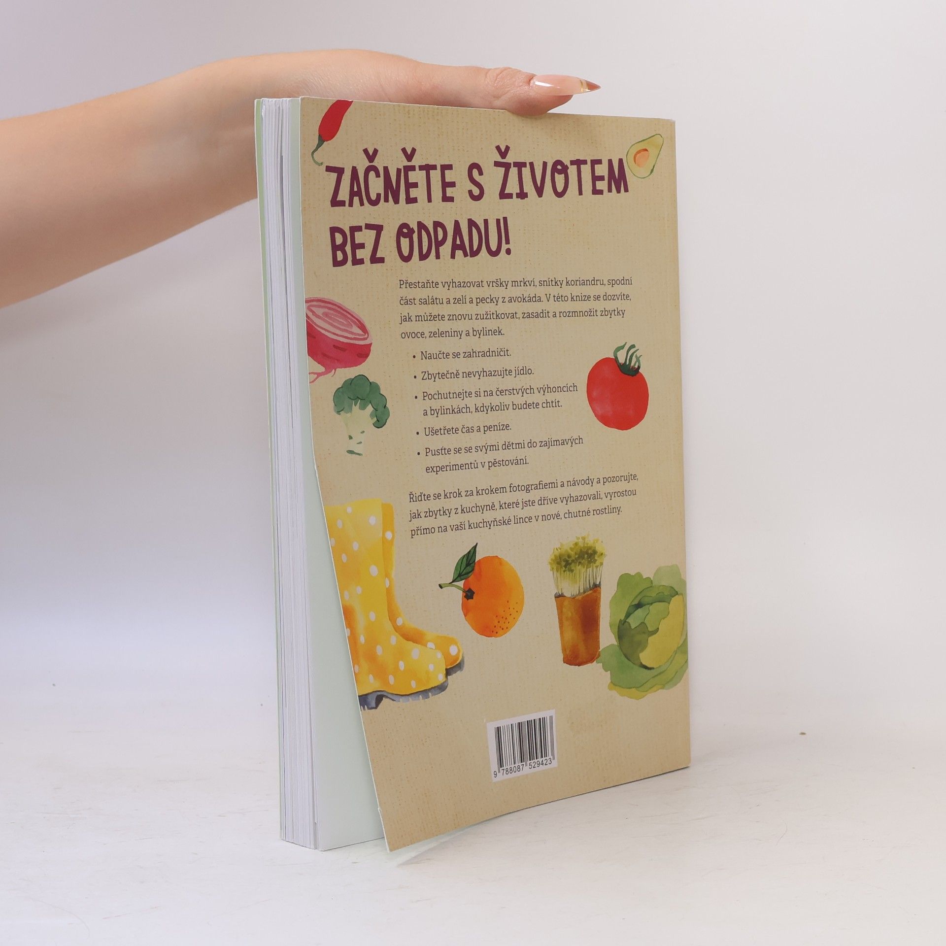 Katie Elzer-Peters Kuchyňská zahrádka bez odpadu