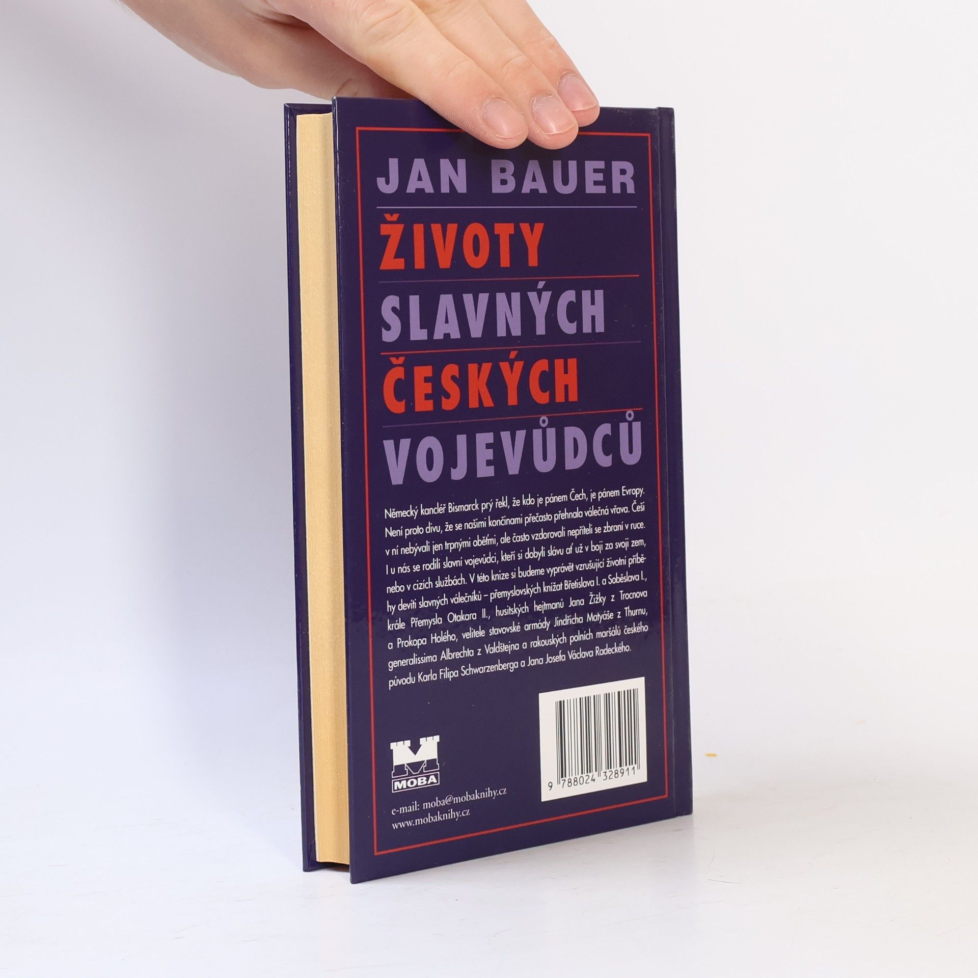 Jan Bauer Životy slavných českých vojevůdců