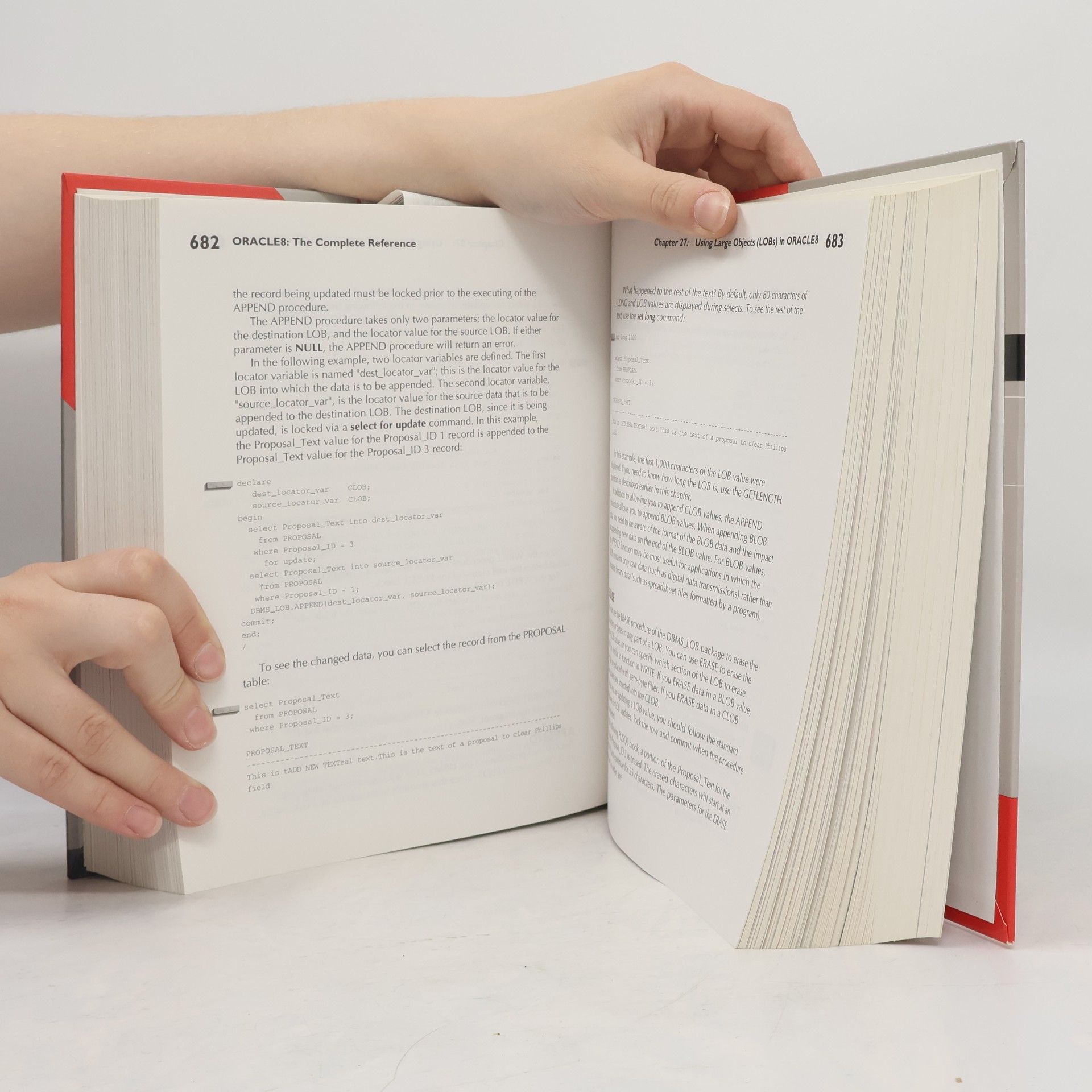 George S. Koch Oracle Press: Oracle8