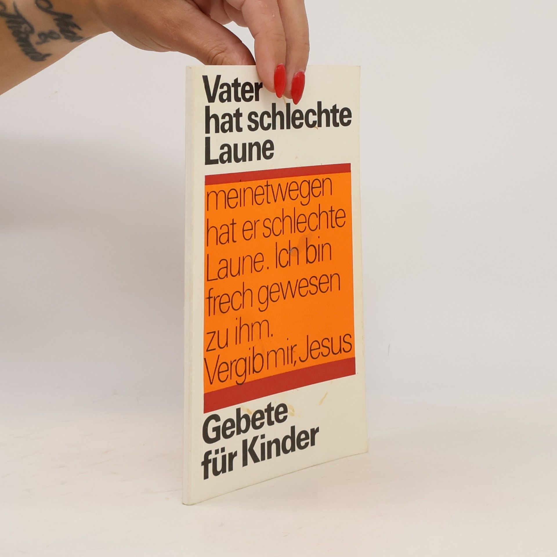 Dietrich Mendt Vater hat schlechte Laune