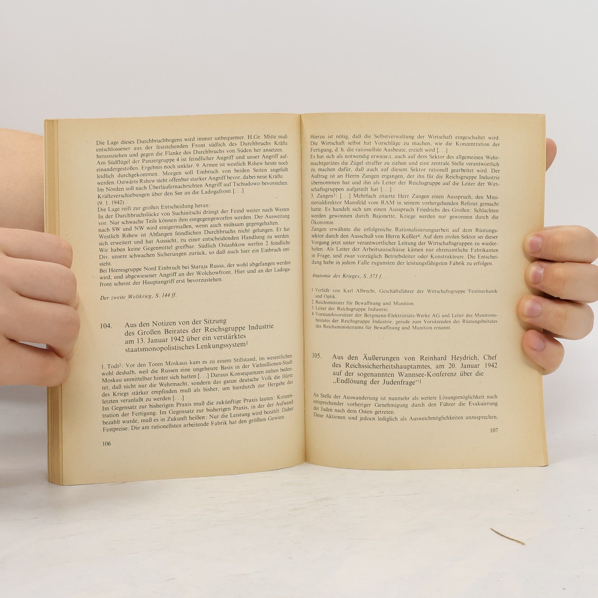 Kolektiv autorů Dokumente zur deutschen Geschichte 1939-1942
