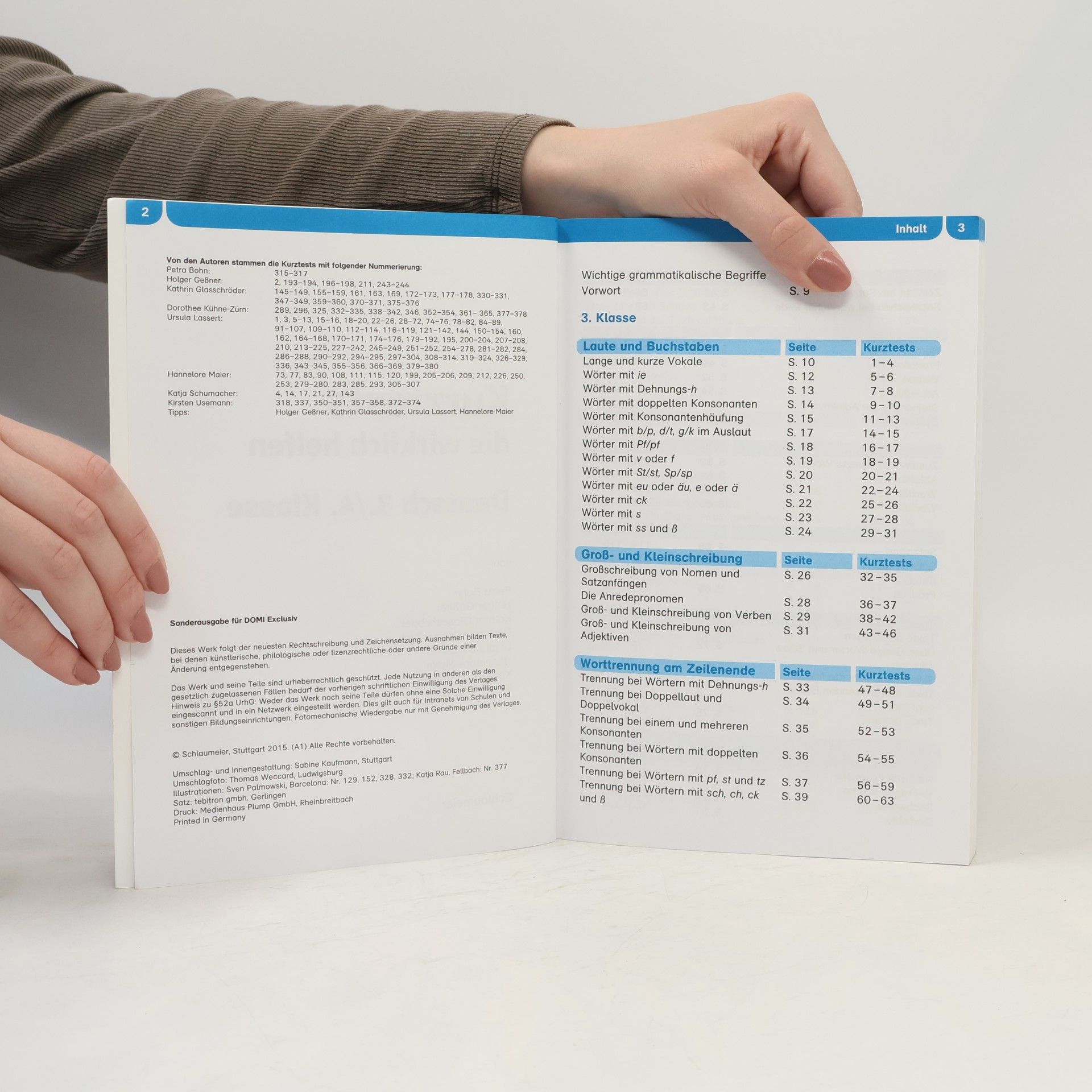 Autorenkollektiv Kurztests Deutsch die wirklich helfen, 3./4. Klasse