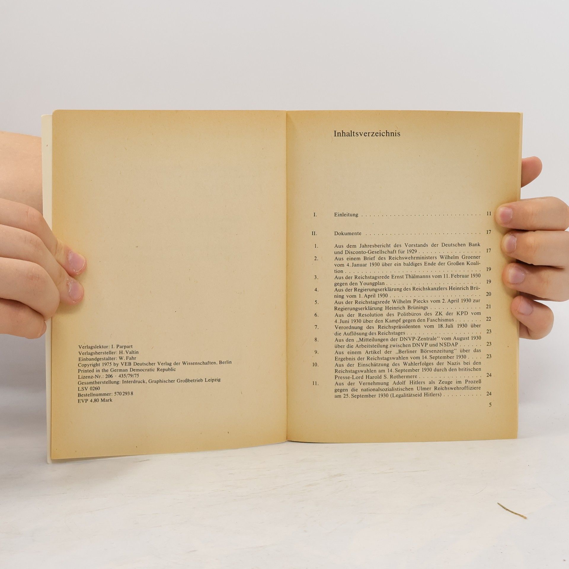 Kolektiv autorů Dokumente zur deutschen Geschichte 1942-1945