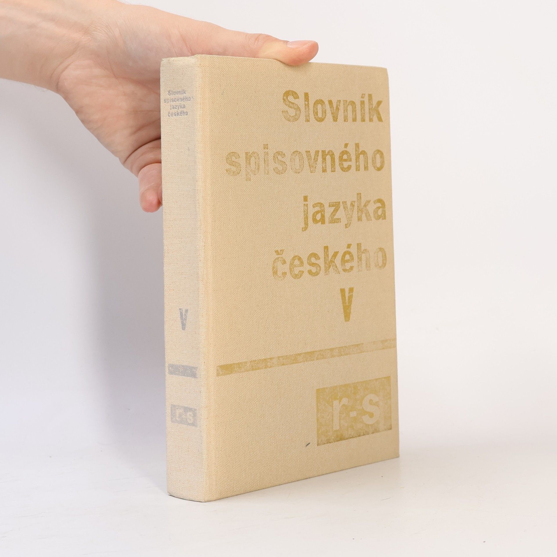 AA.VV. Slovník spisovného jazyka českého V. r-s