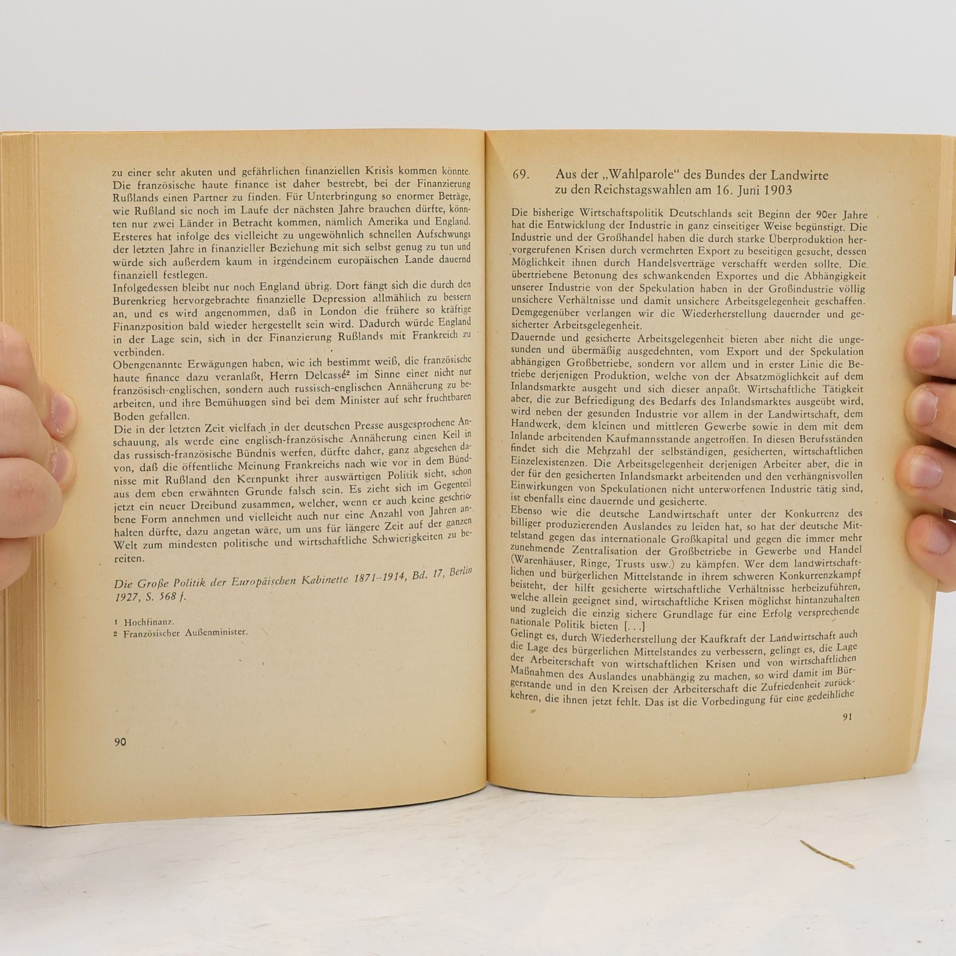 AA.VV. Dokumente zur deutschen Geschichte. 1897/98-1904