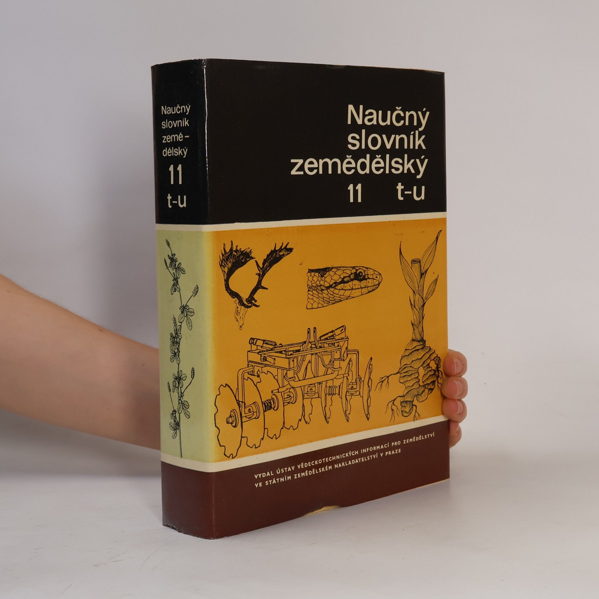 Karel Kudrna Naučný slovník zemědělský 11 t-u