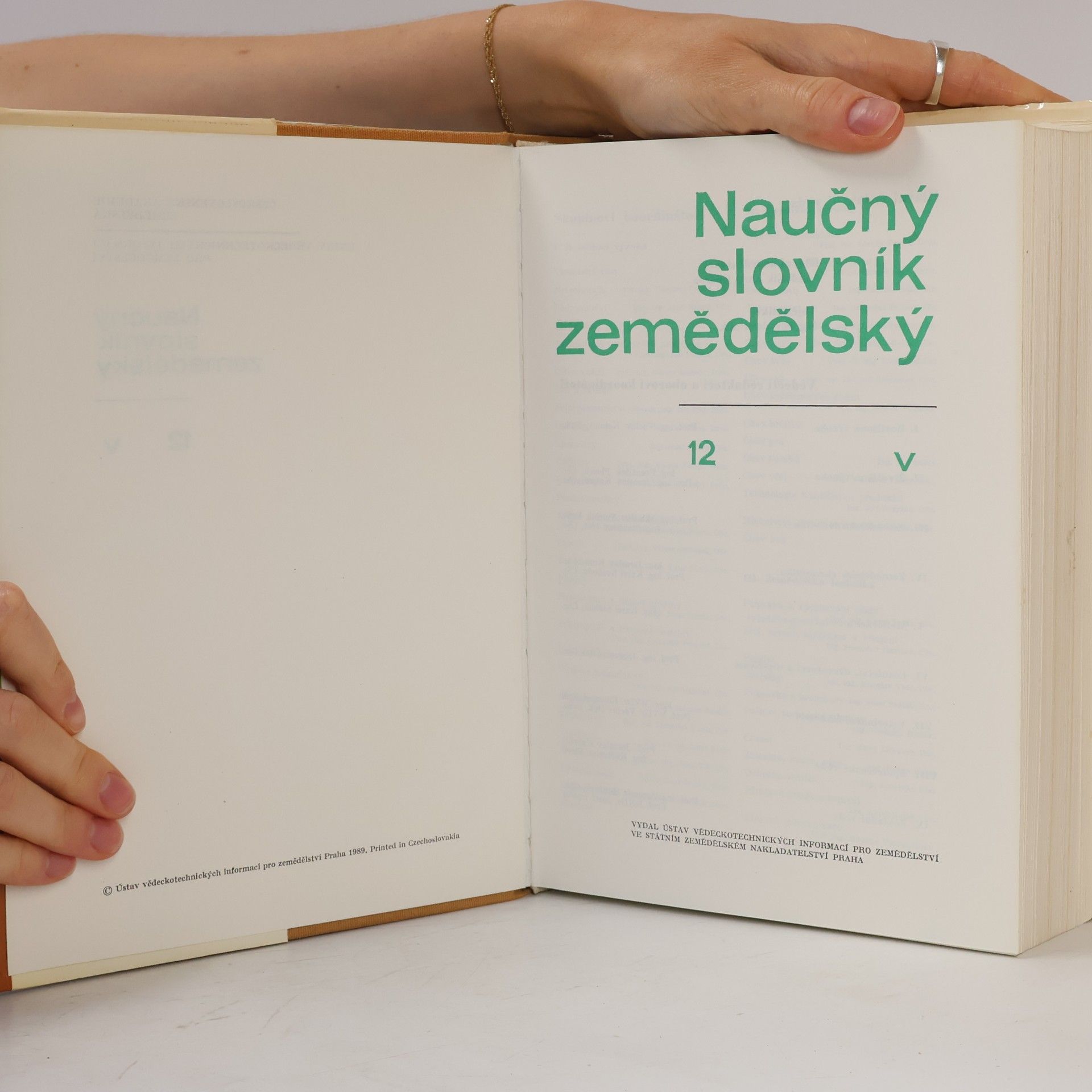 Autorenkollektiv Naučný slovník zemědělský 12. - V
