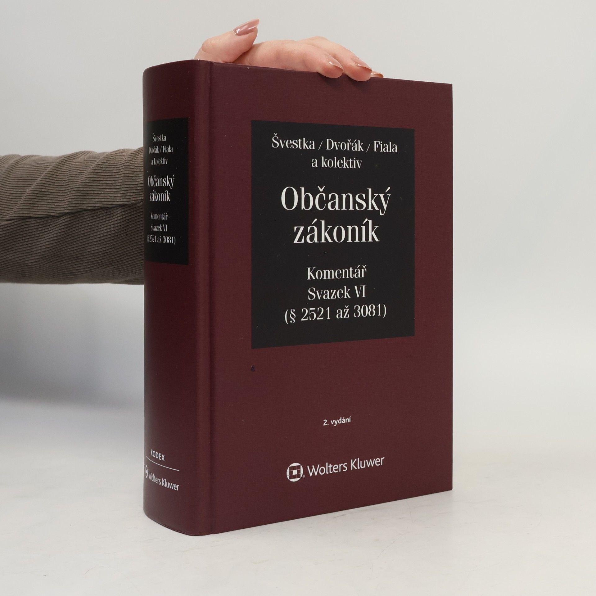 Jiří Švestka Občanský zákoník Svazek VI - 2. vydání
