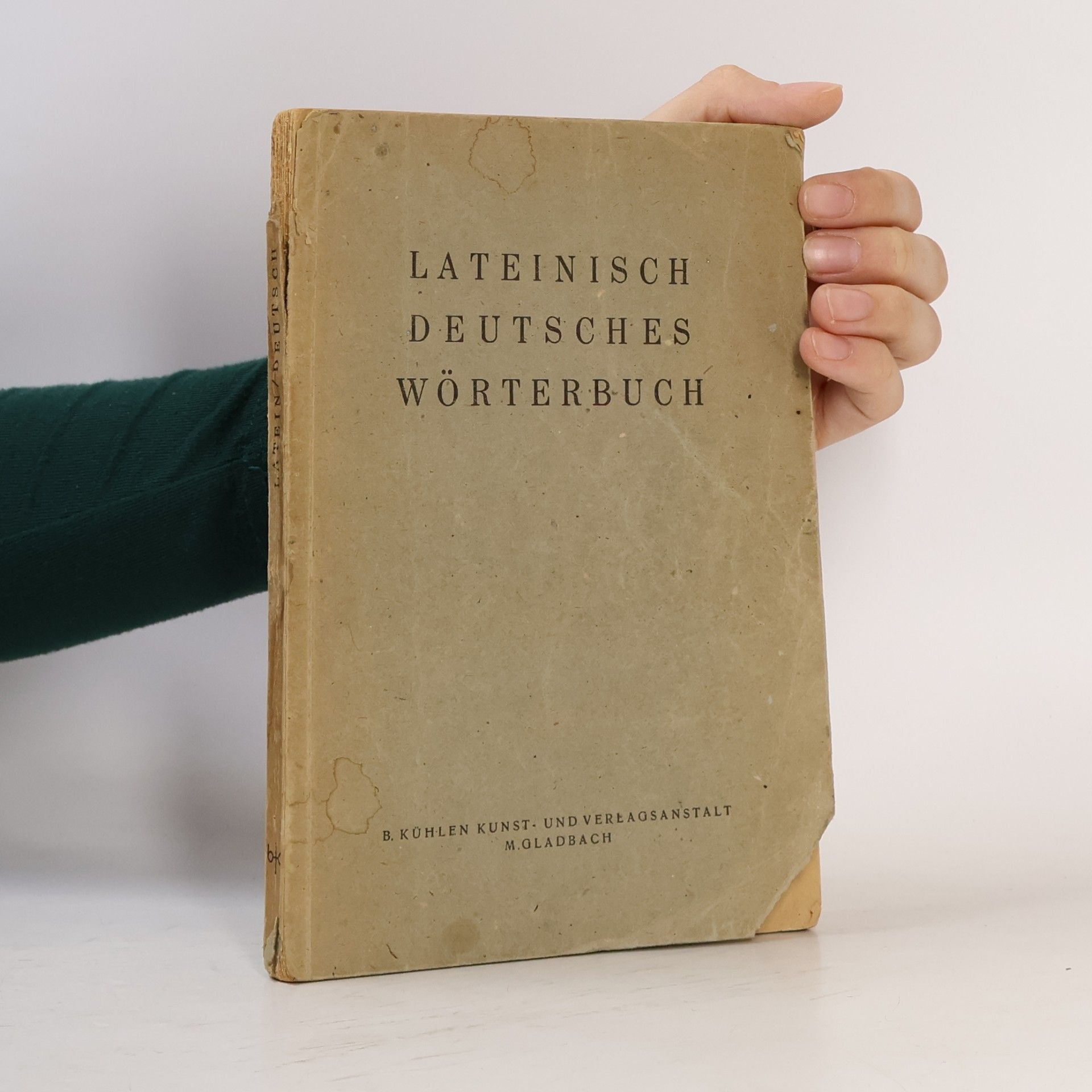 Lateinisch-deutsches Wörterbuch