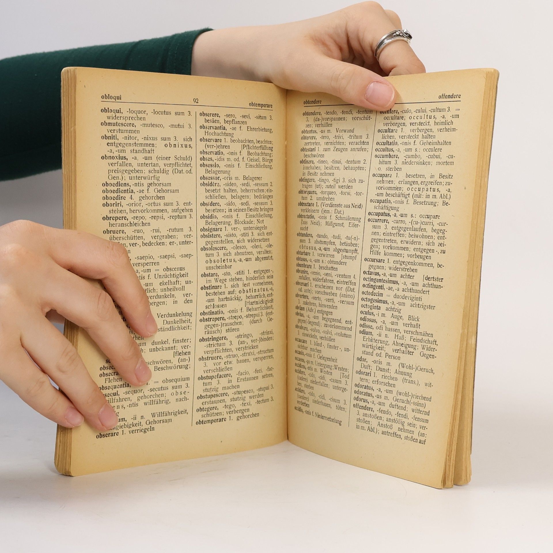 Heinrich Schmelzer Lateinisch-deutsches Wörterbuch