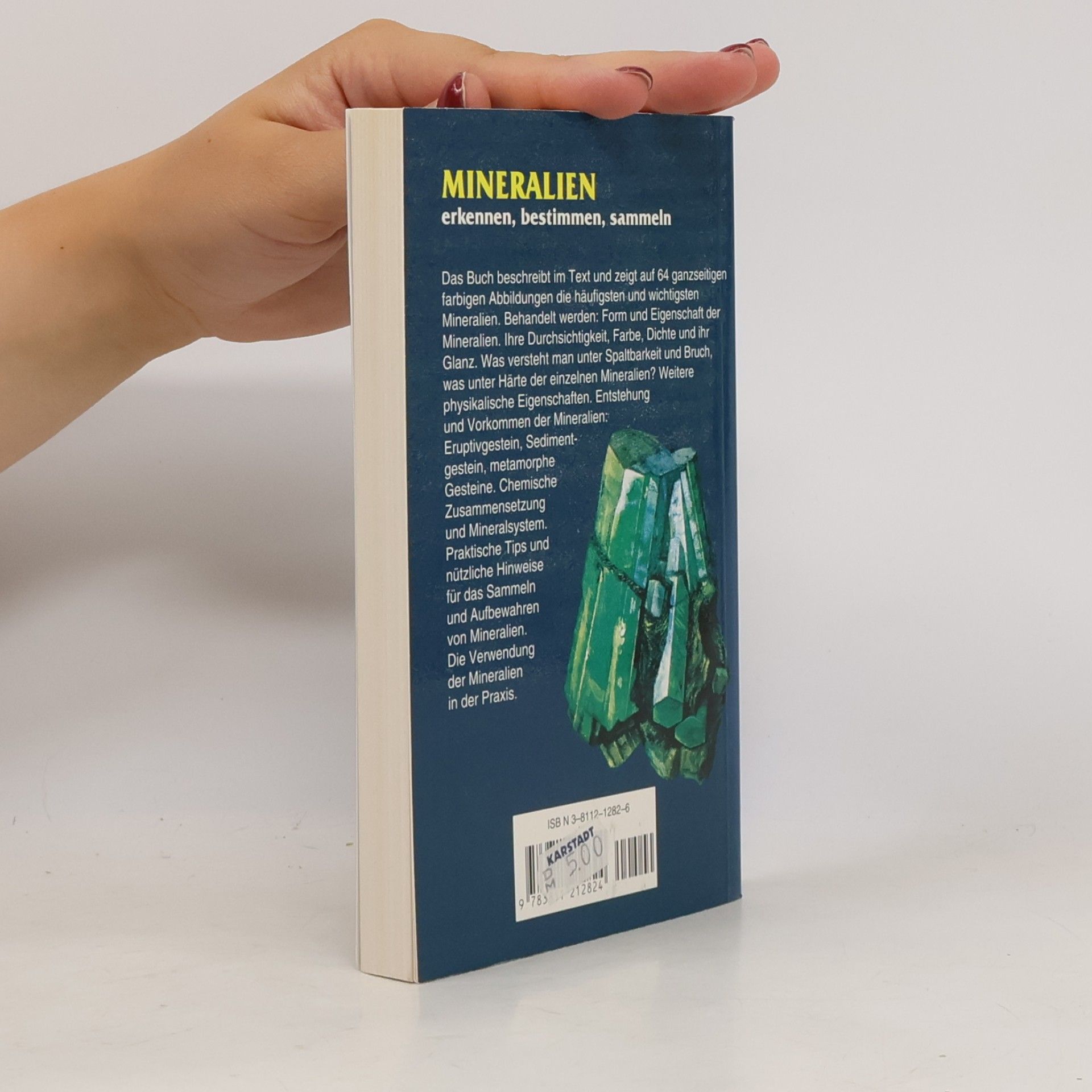 Kolektiv autorů Mineralien erkennen, bestimmen, sammeln