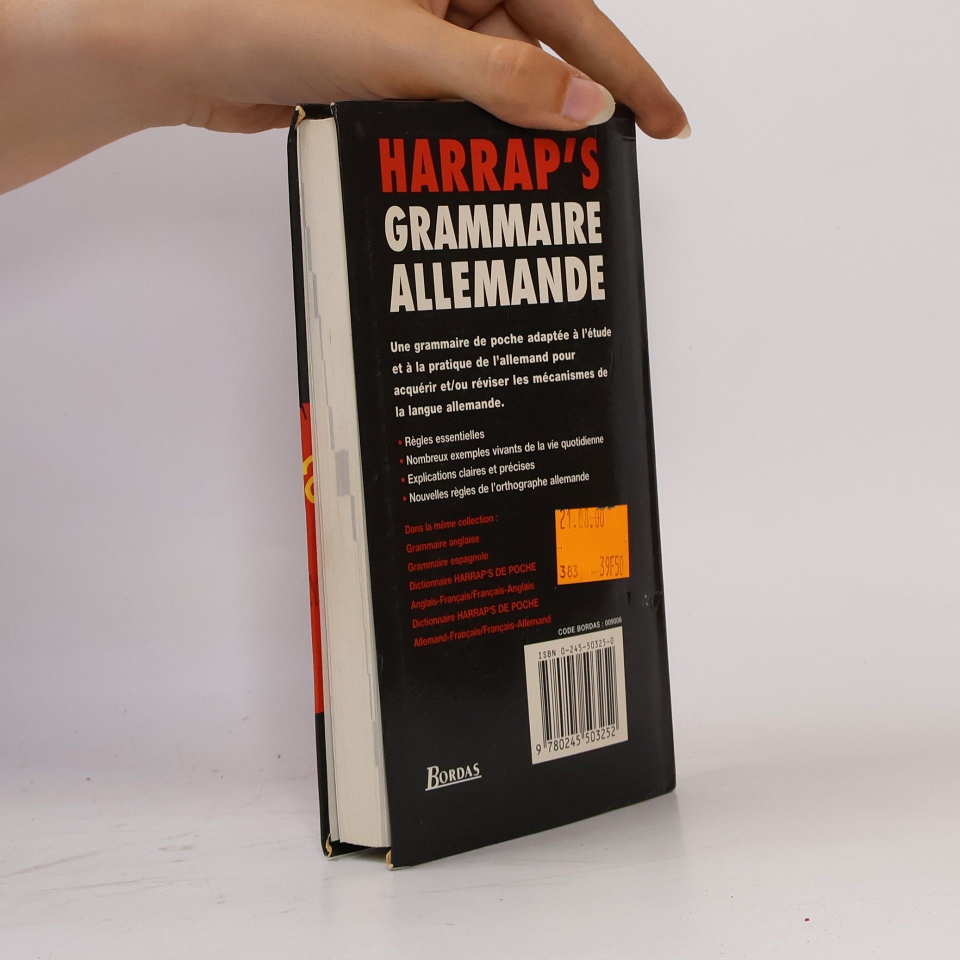 Michael Mitchell Harrap's grammaire allemande