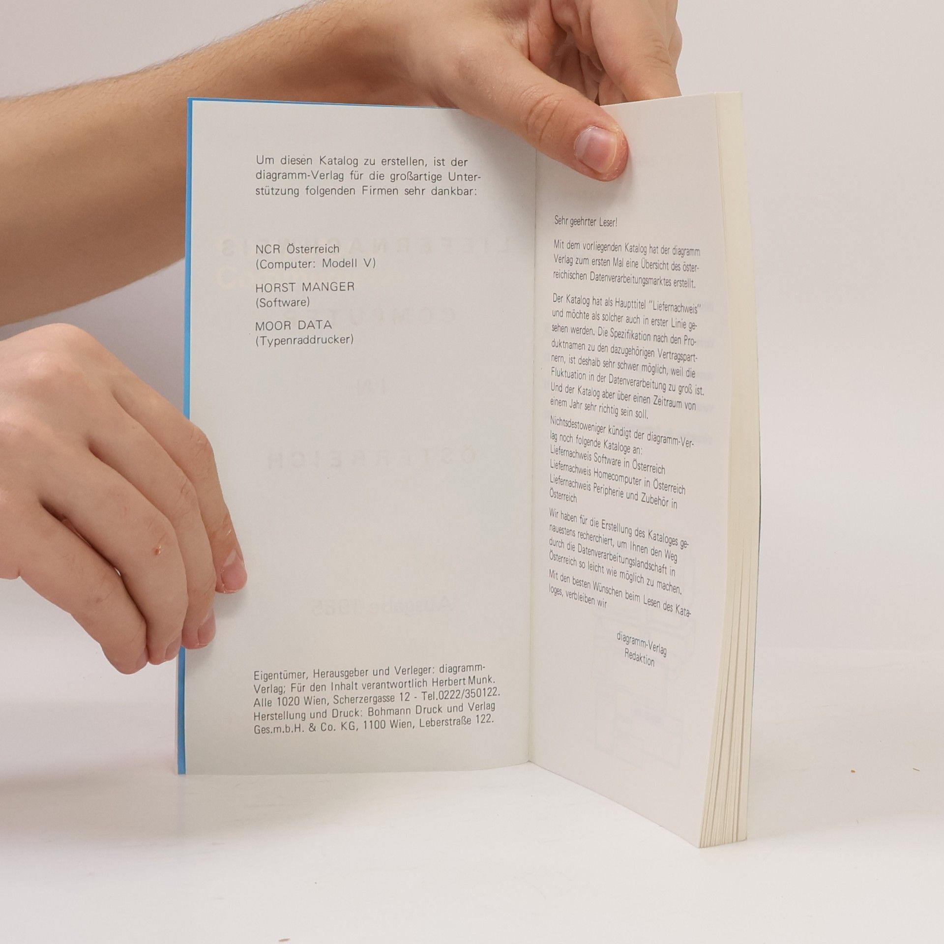 Autorenkollektiv Liefernachweis – Computer in Österreich