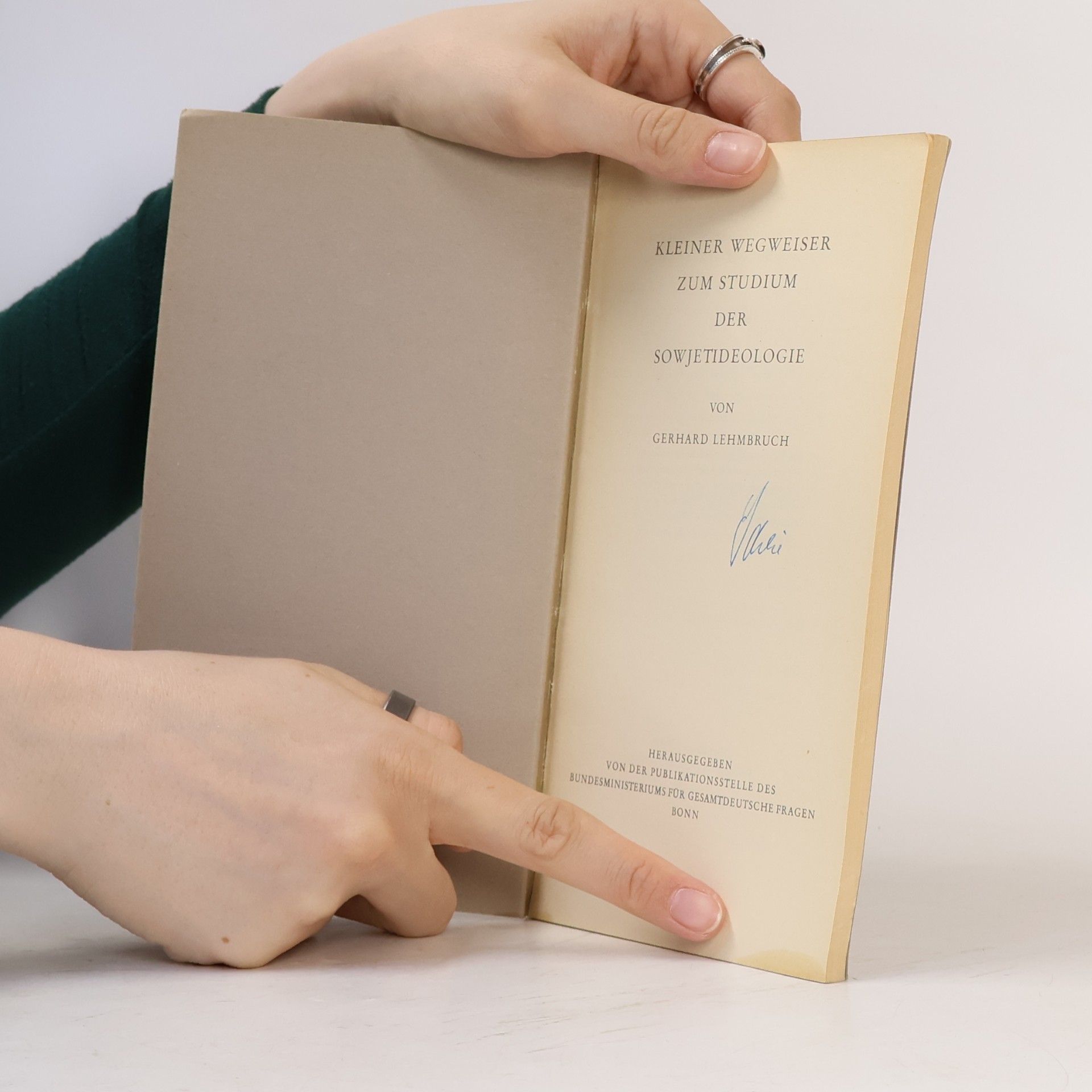 Gerhard Lehmbruch Kleiner Wegweiser zum Studium der Sowjetideologie