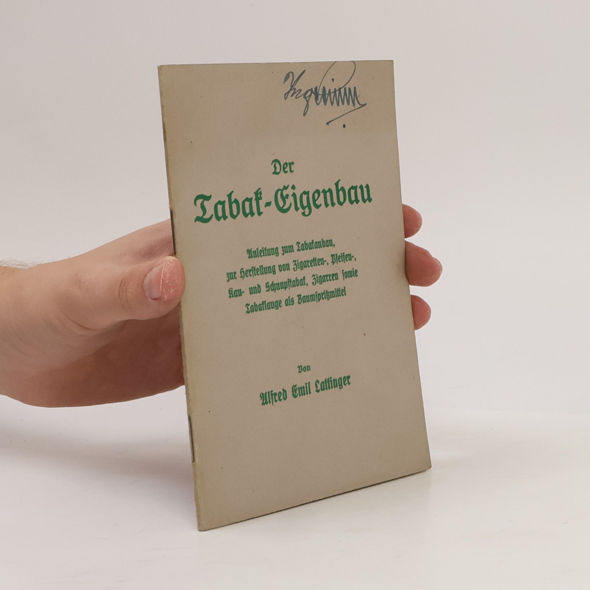 Der Tabak-Eigenbau