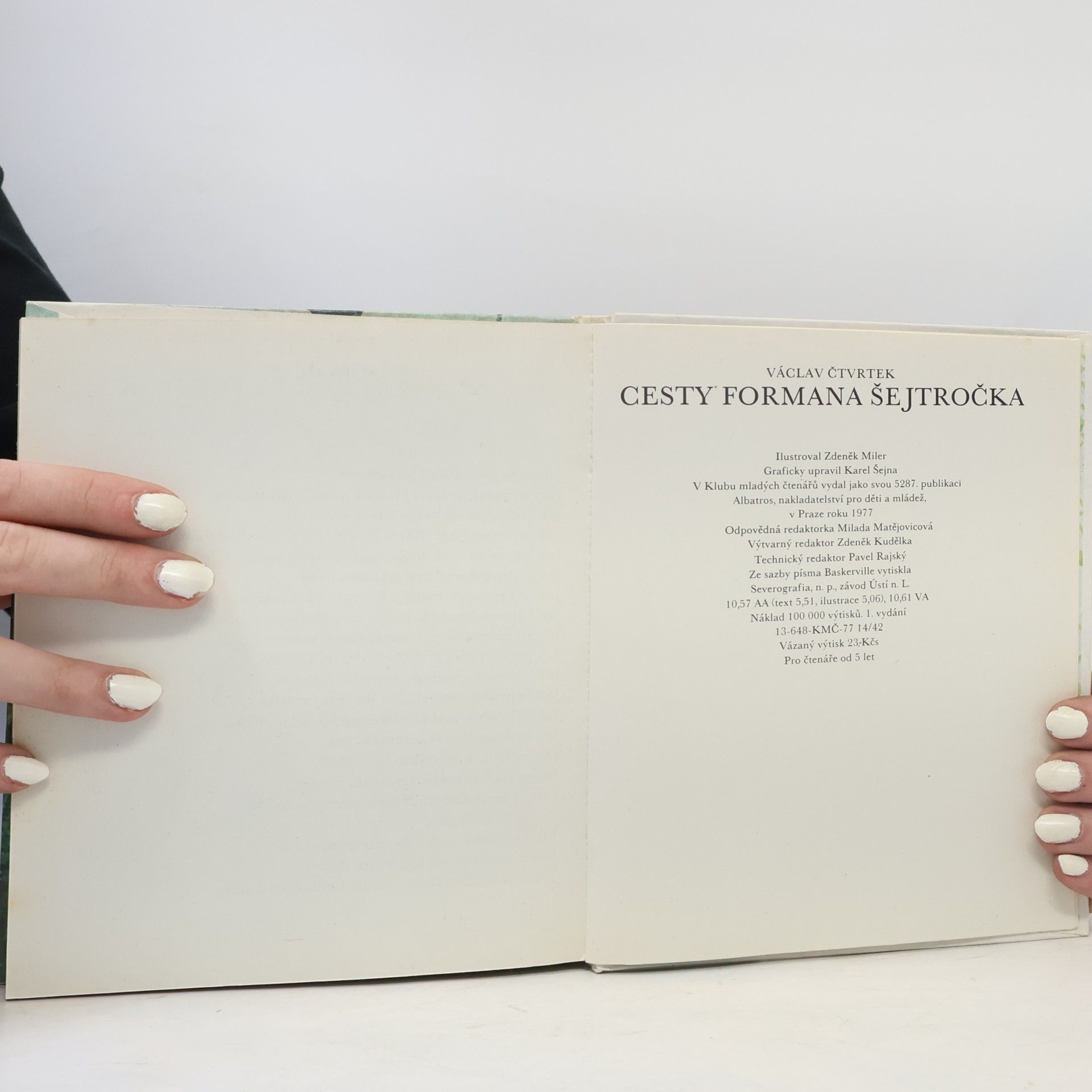 Václav Čtvrtek Cesty formana Šejtročka