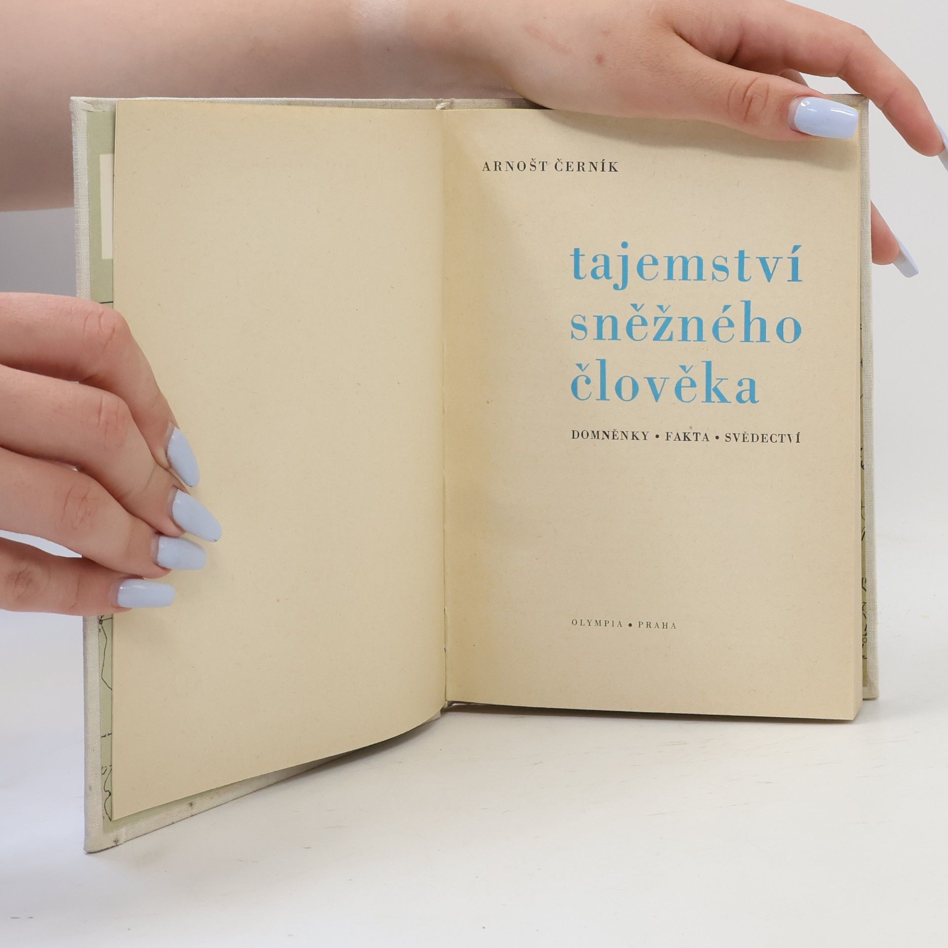 Arnošt Černík Tajemství sněžného člověka