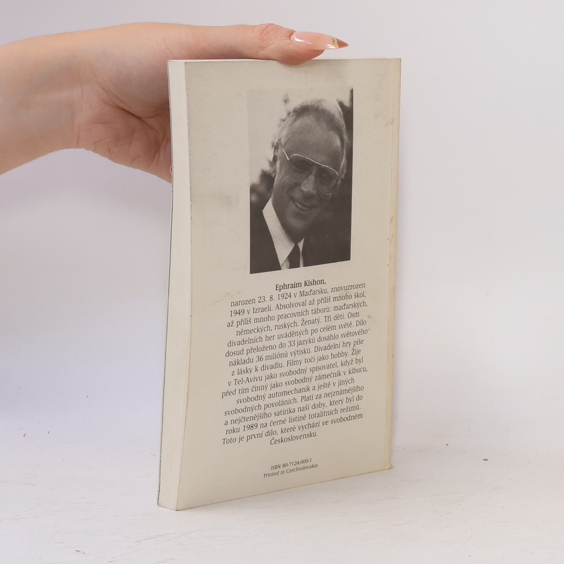 Ephraim Kishon Inkognito v Praze